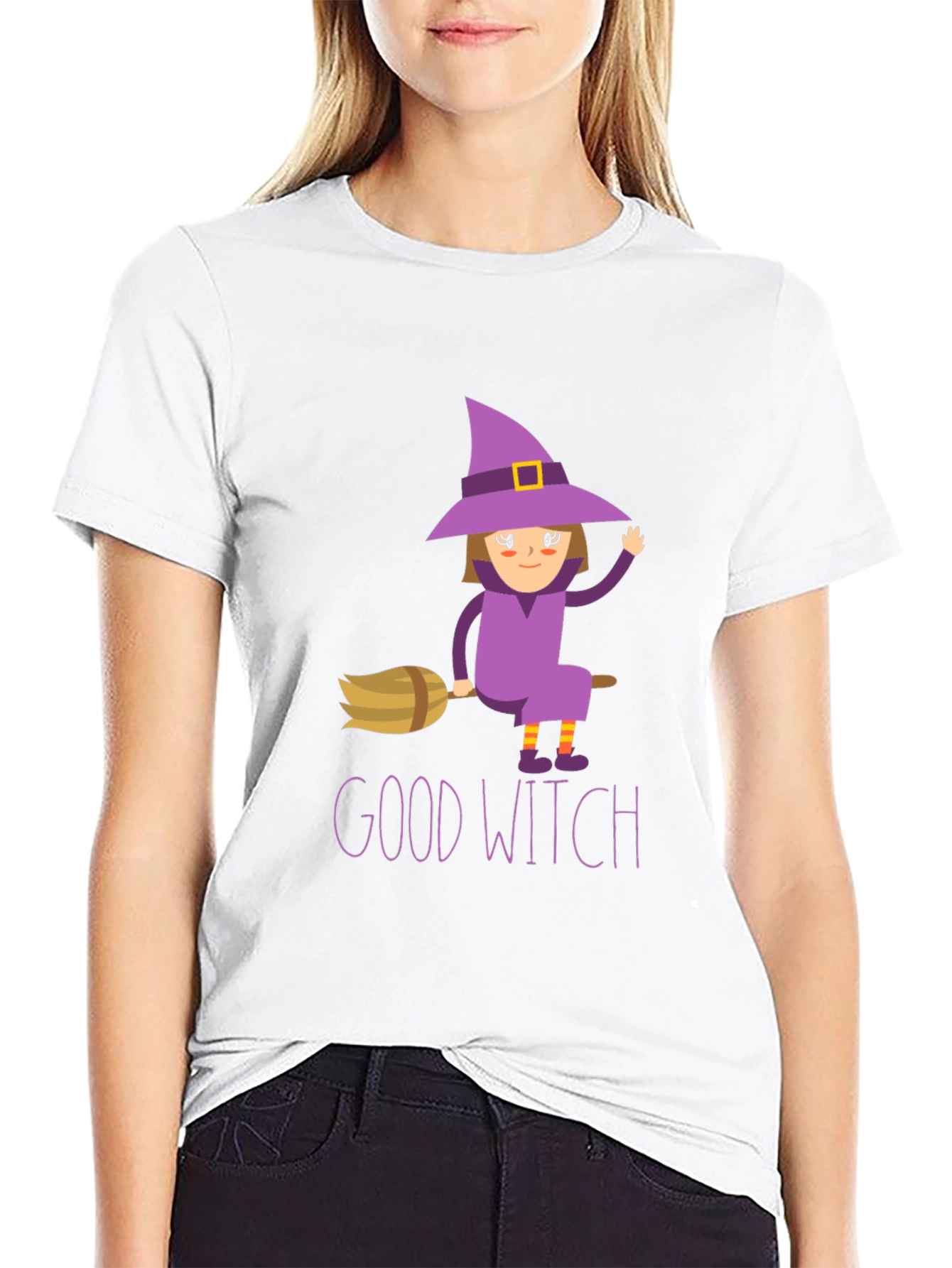 Good Witch Graphic Tee - Halloween Apparel