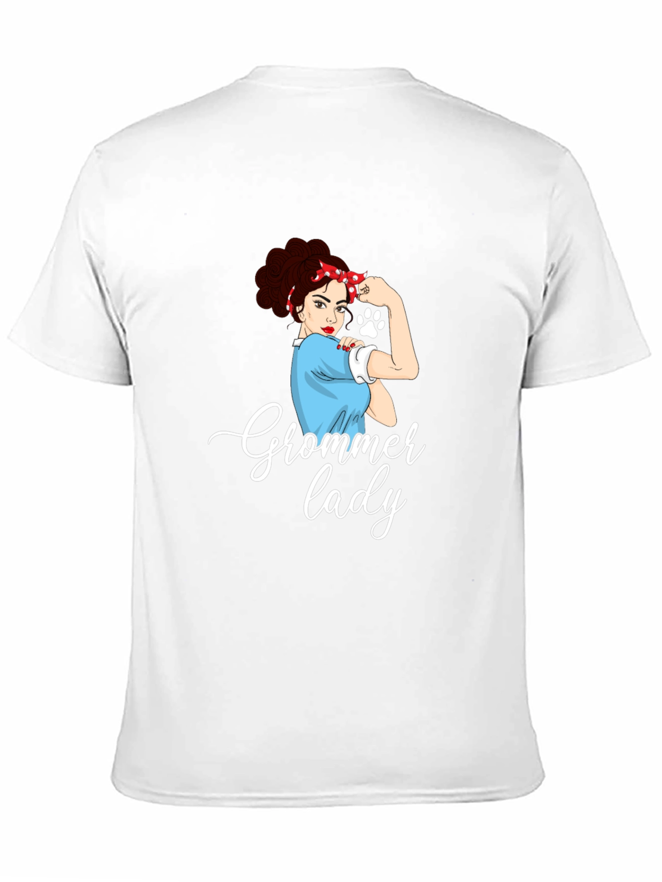 Groomer Lady T-Shirt - Empowered Pet Lovers Tee