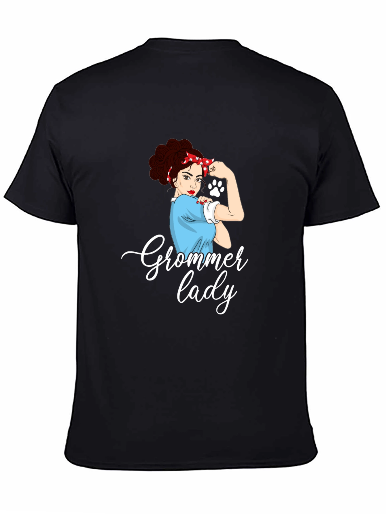 Groomer Lady T-Shirt - Empowered Pet Lovers Tee