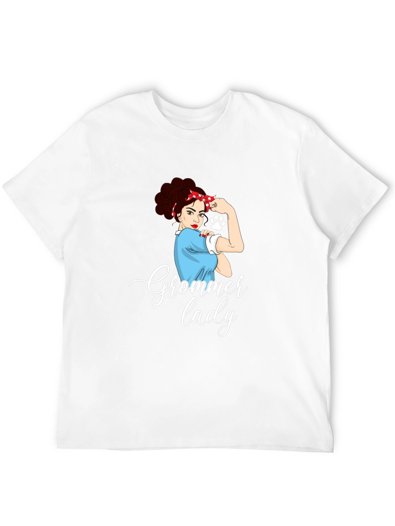 Groomer Lady T-Shirt - Empowered Pet Lovers Tee
