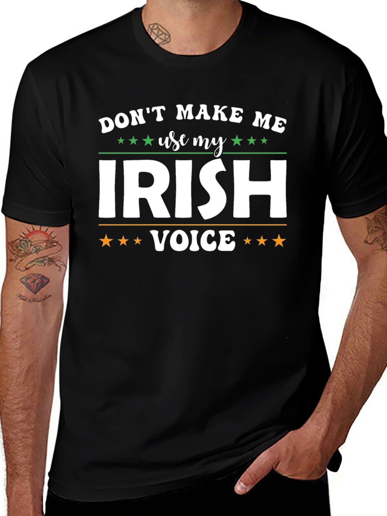 Funny Irish Voice T-Shirt St. Patricks Day