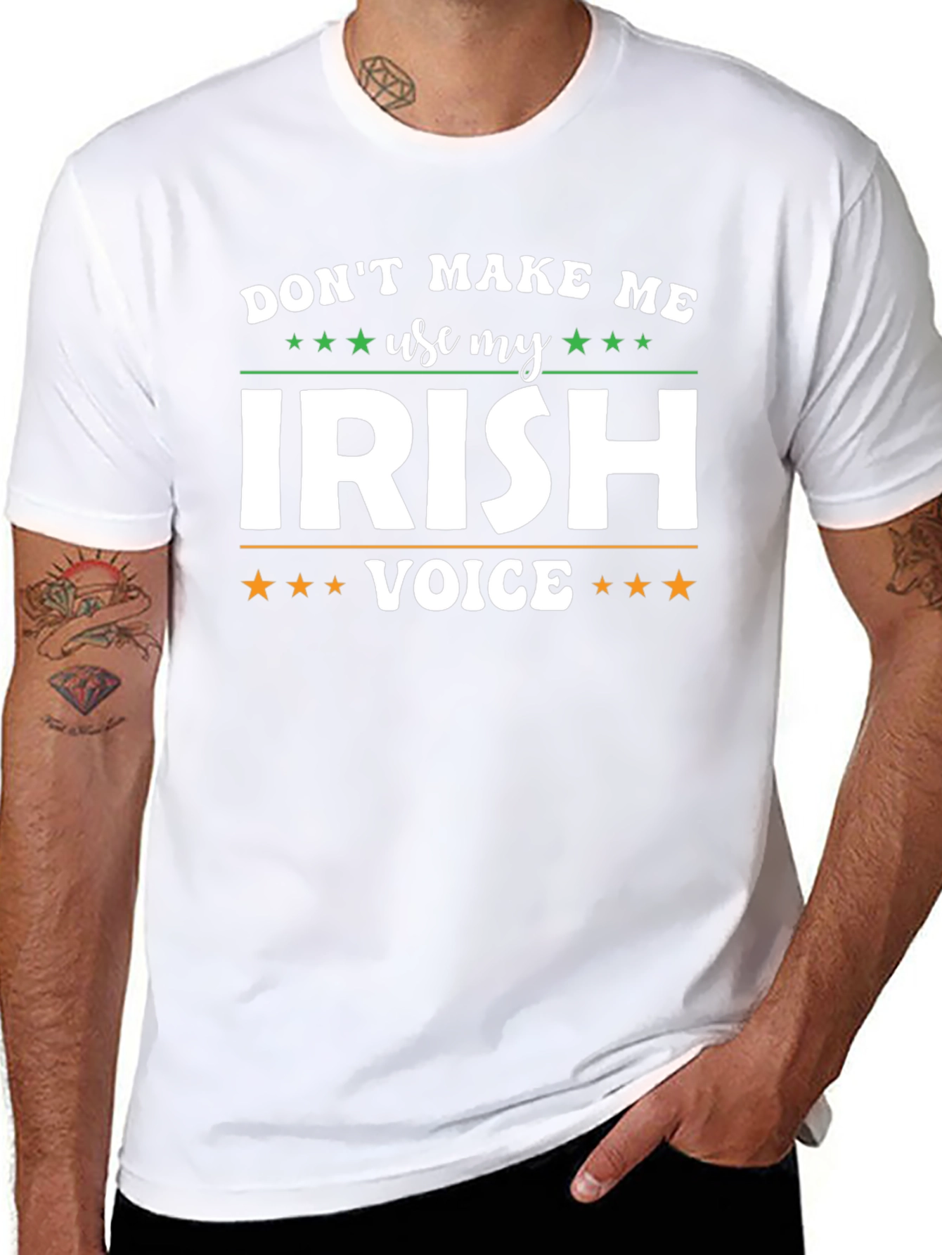 Funny Irish Voice T-Shirt St. Patricks Day
