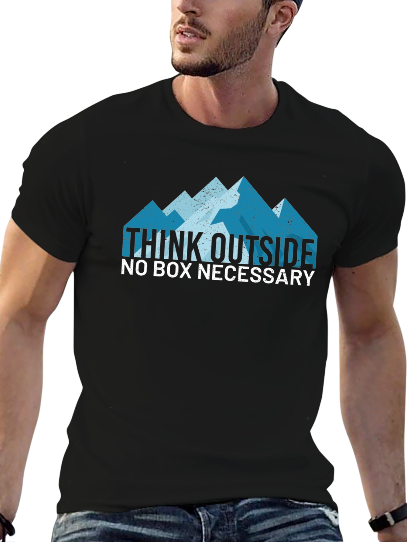 Think Outside the Box Graphic Tee