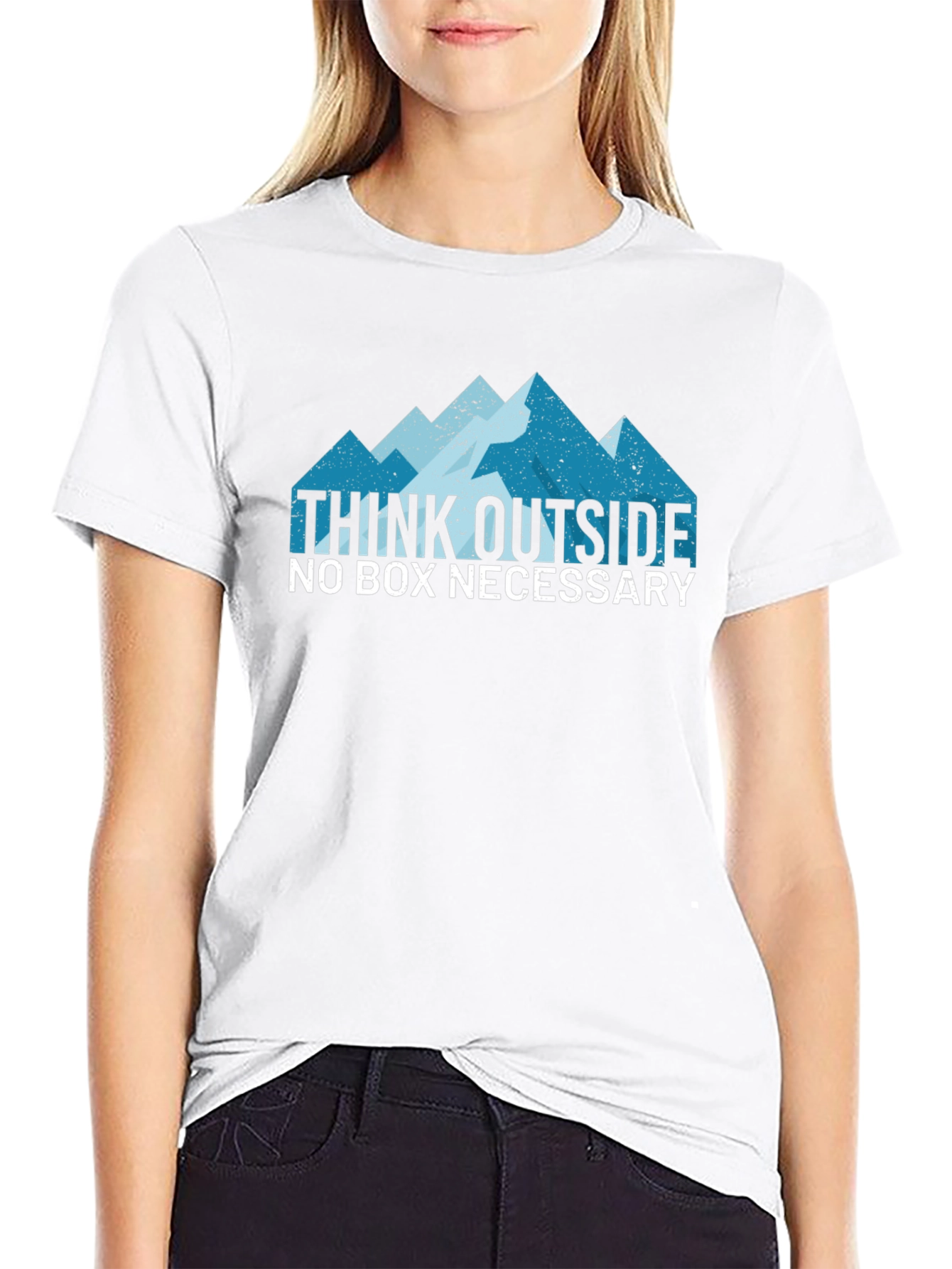 Think Outside the Box Graphic Tee