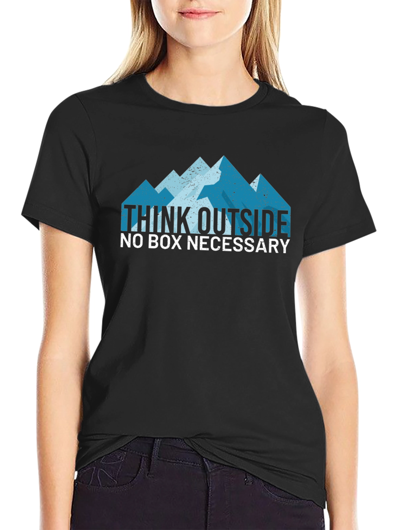Think Outside the Box Graphic Tee
