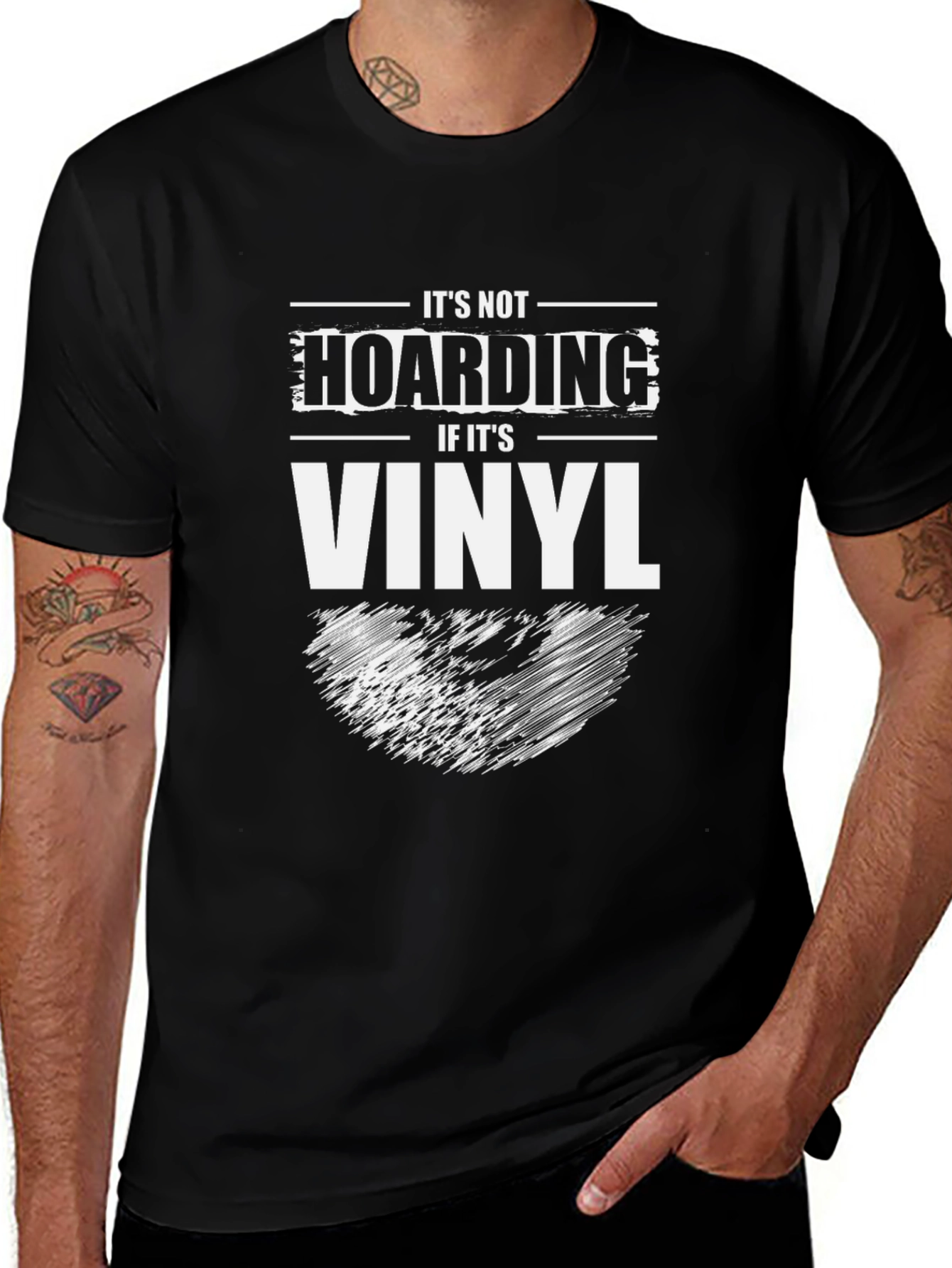 Its Not Hoarding if its Vinyl T-Shirt