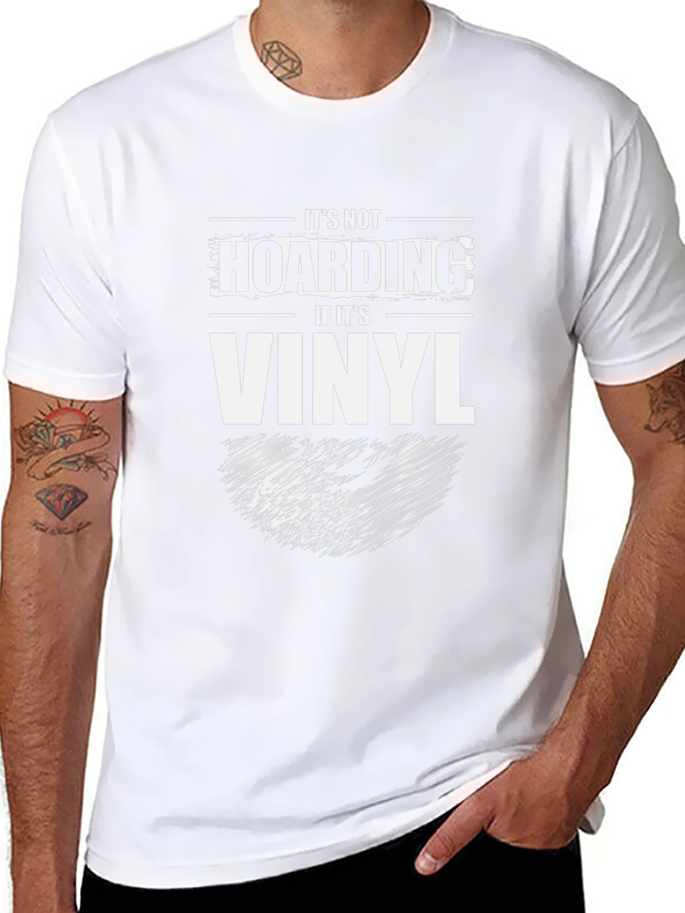 Its Not Hoarding if its Vinyl T-Shirt