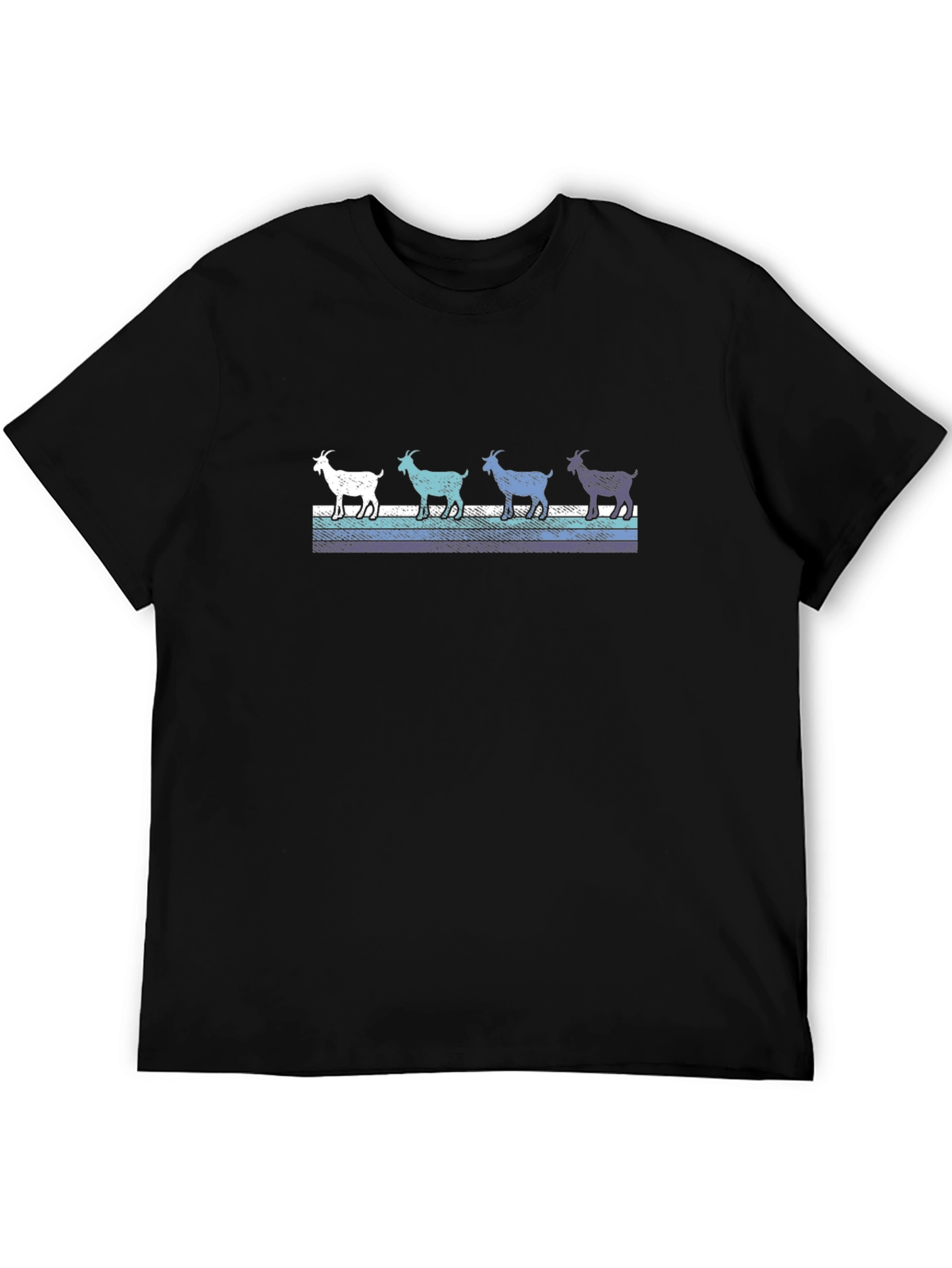 Retro Goat Parade Graphic Tee