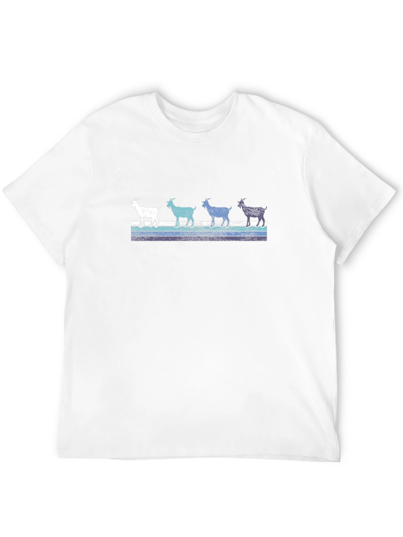 Retro Goat Parade Graphic Tee