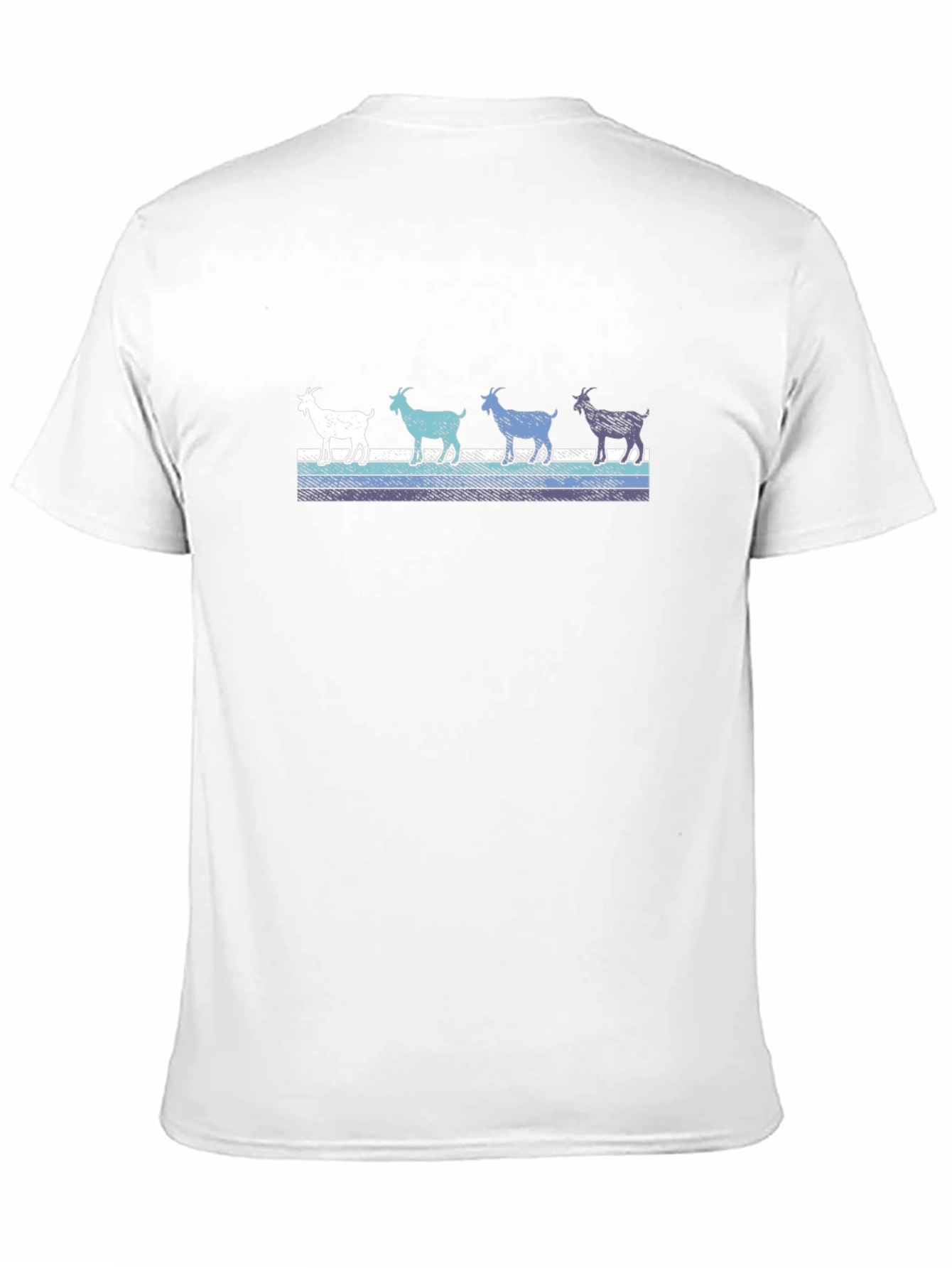 Retro Goat Parade Graphic Tee