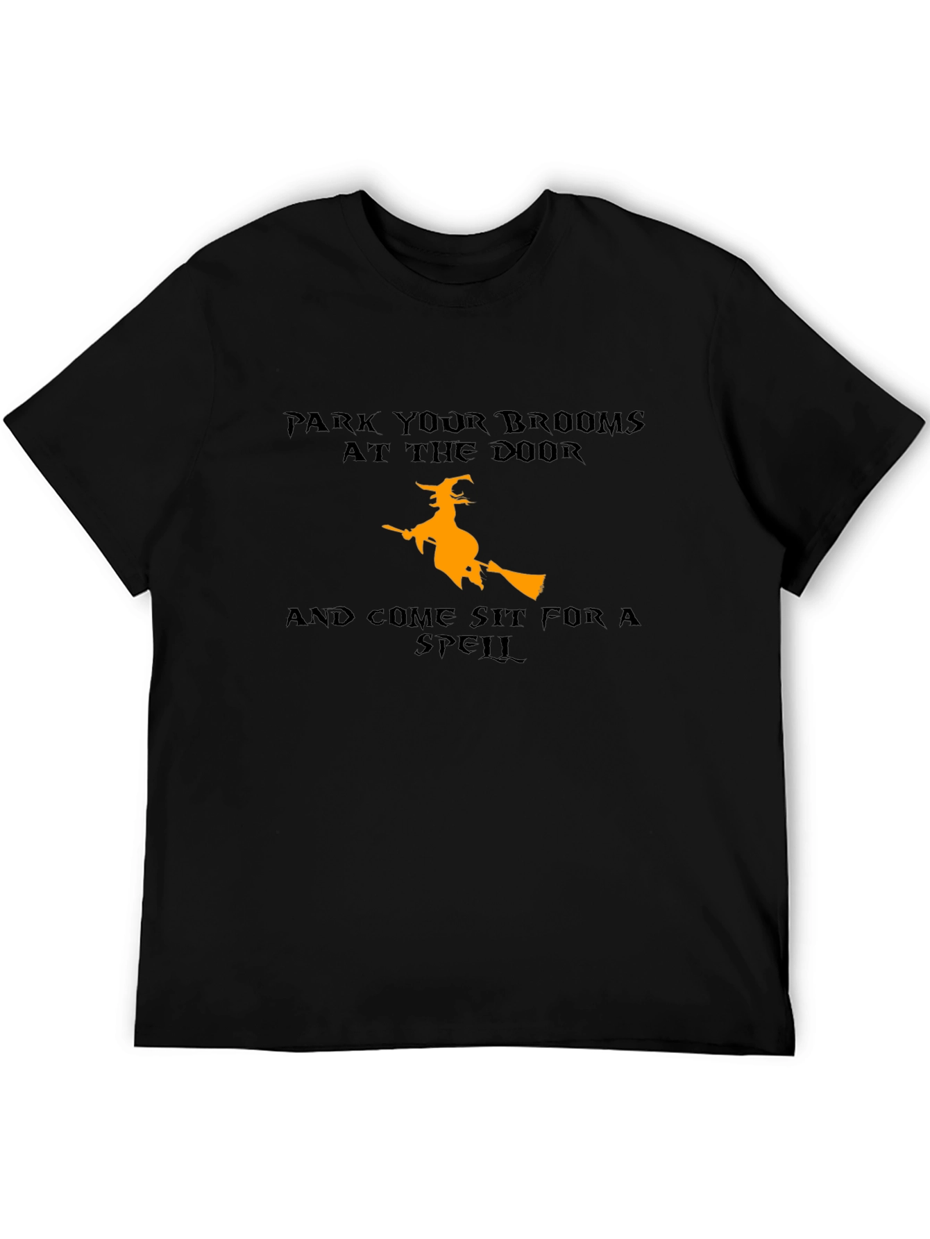 Halloween Witch Broom T-Shirt