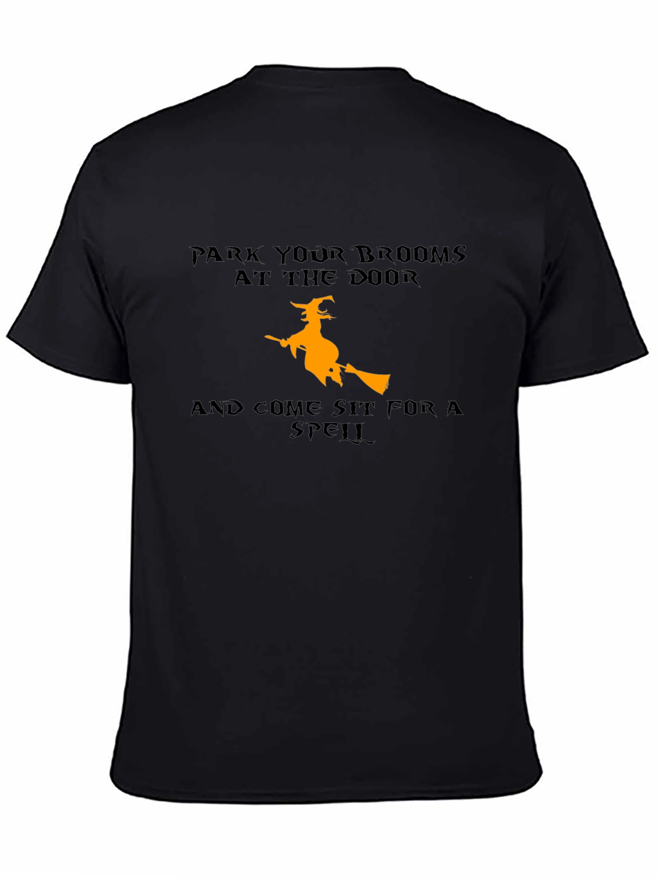 Halloween Witch Broom T-Shirt