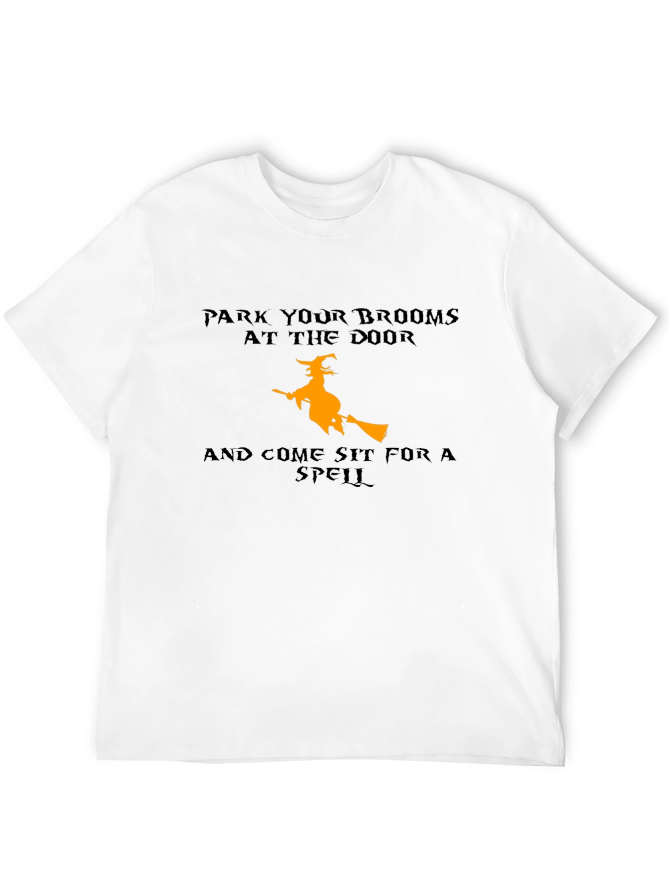 Halloween Witch Broom T-Shirt