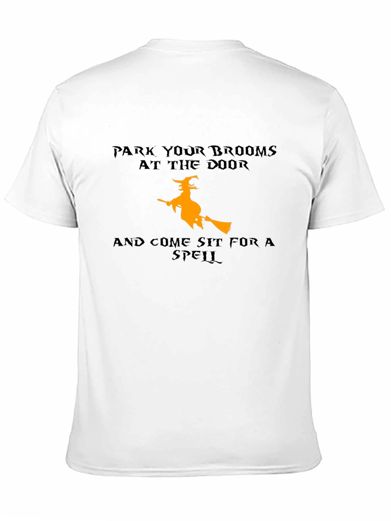Halloween Witch Broom T-Shirt