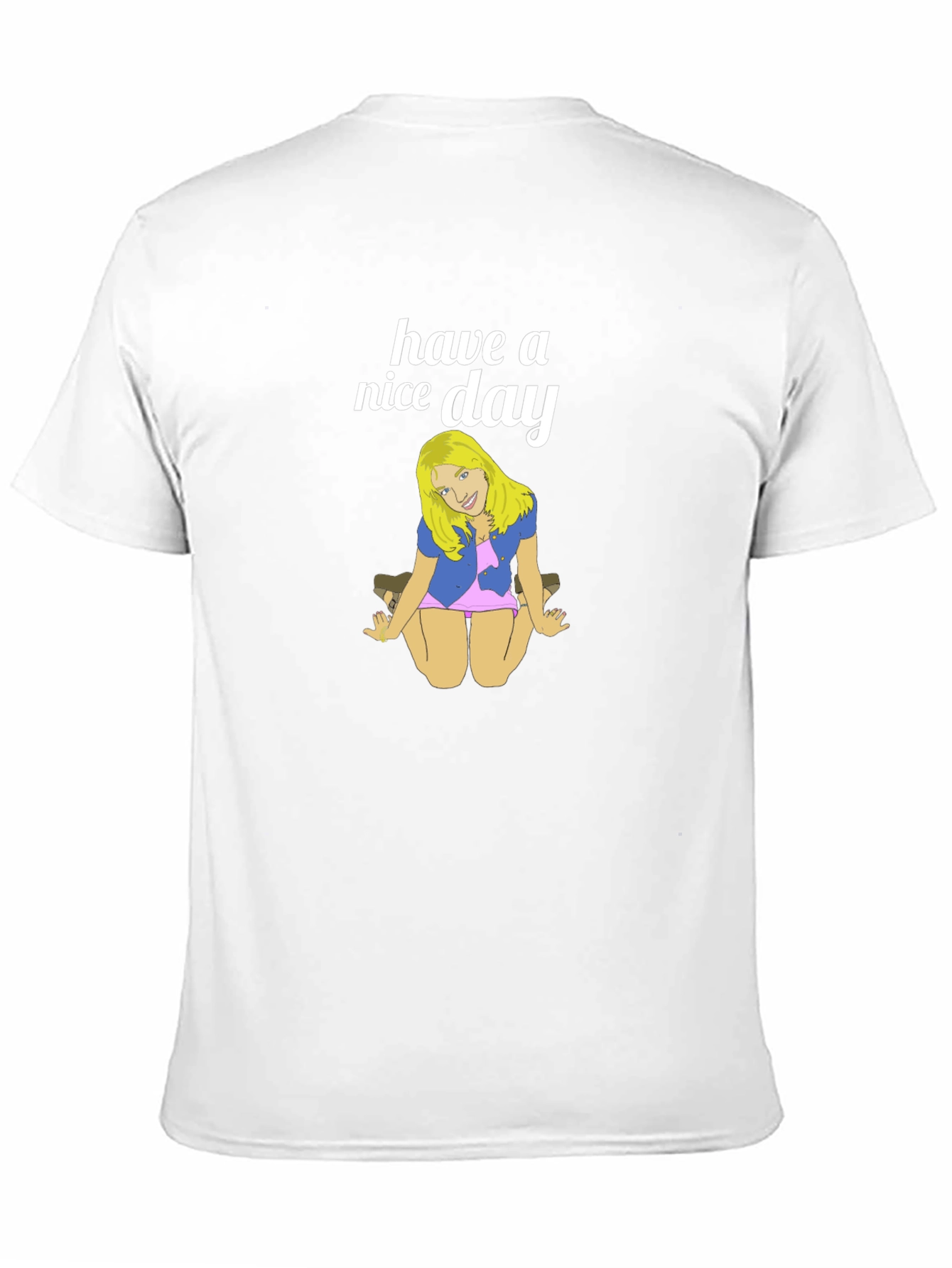 Have A Nice Day Cartoon Tee