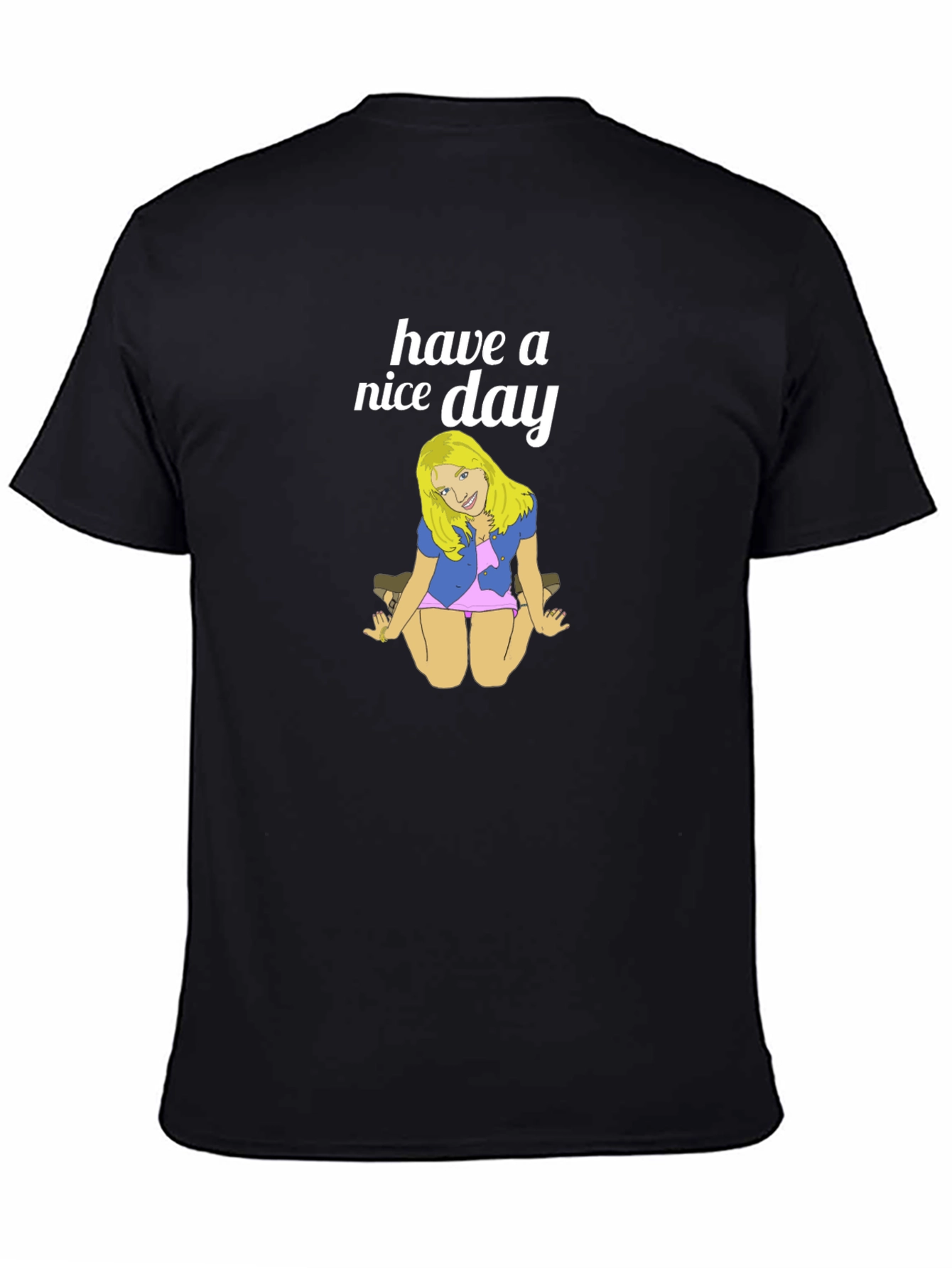 Have A Nice Day Cartoon Tee
