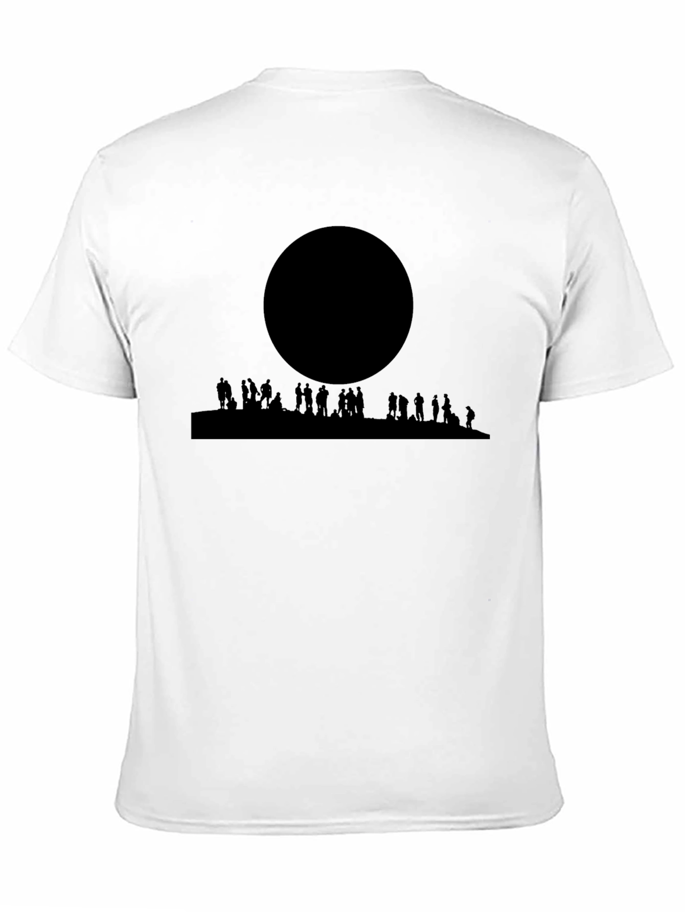 Eclipse Silhouette T-Shirt - Black Graphic Tee