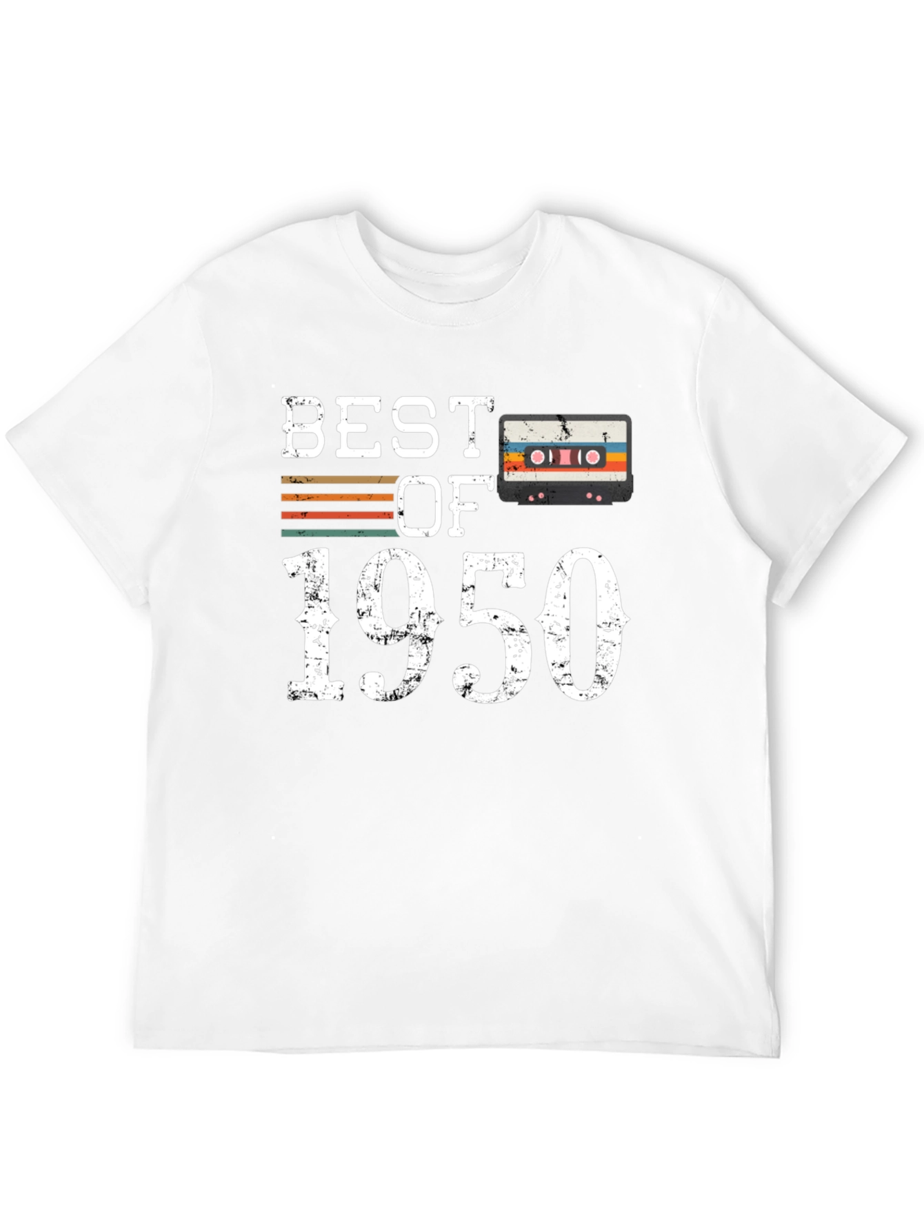 Best of 1950 Cassette Tape Graphic Tee