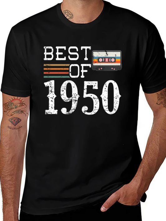 Best of 1950 Cassette Tape Graphic Tee
