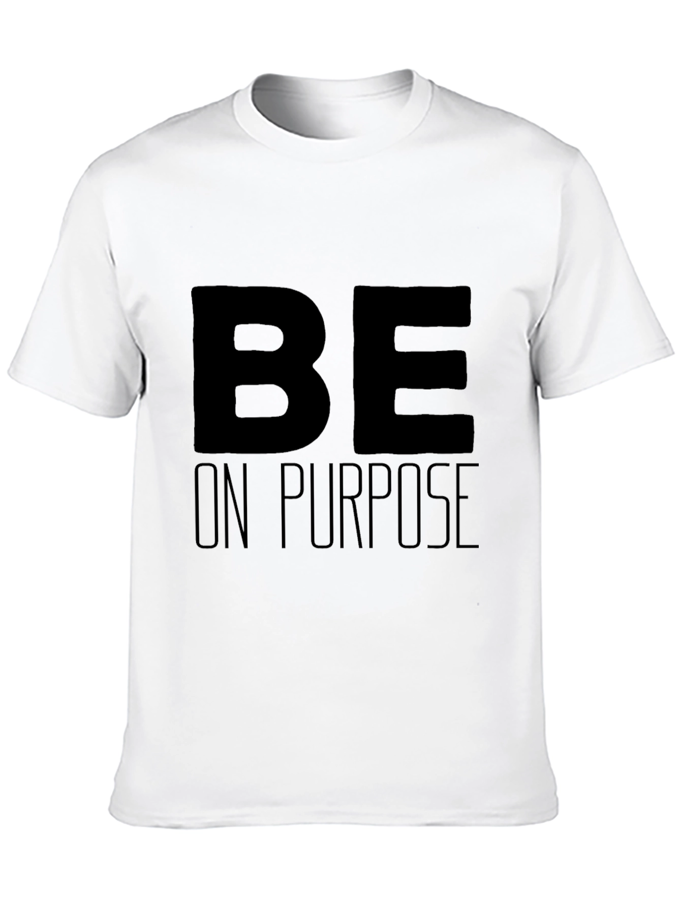 Be On Purpose Graphic Tee - Black