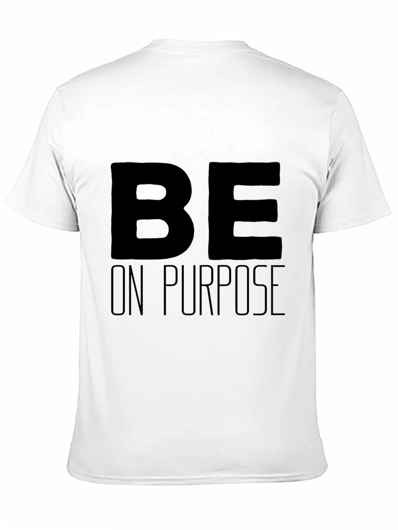 Be On Purpose Graphic Tee - Black