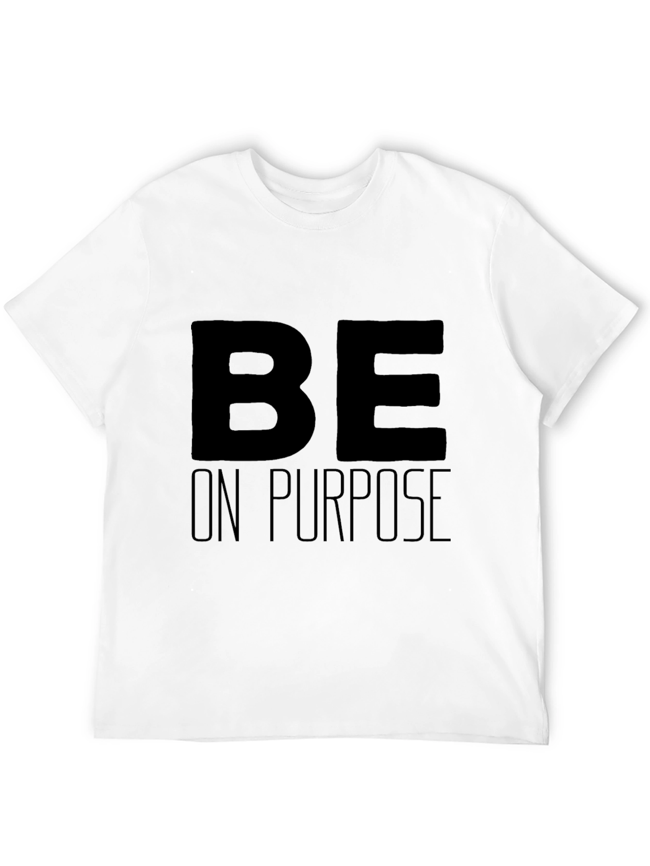 Be On Purpose Graphic Tee - Black