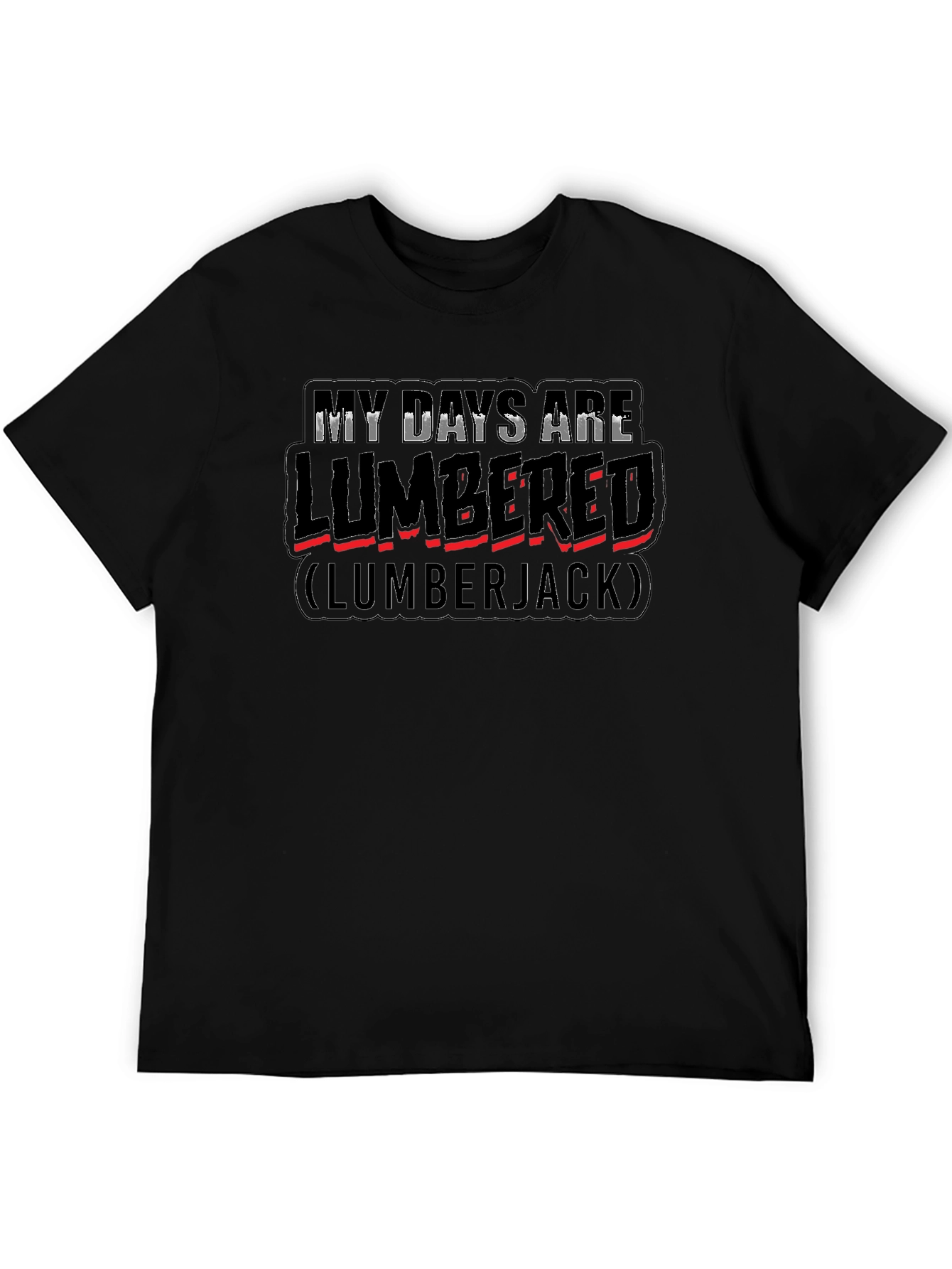 Lumbered Lumberjack Graphic T-Shirt
