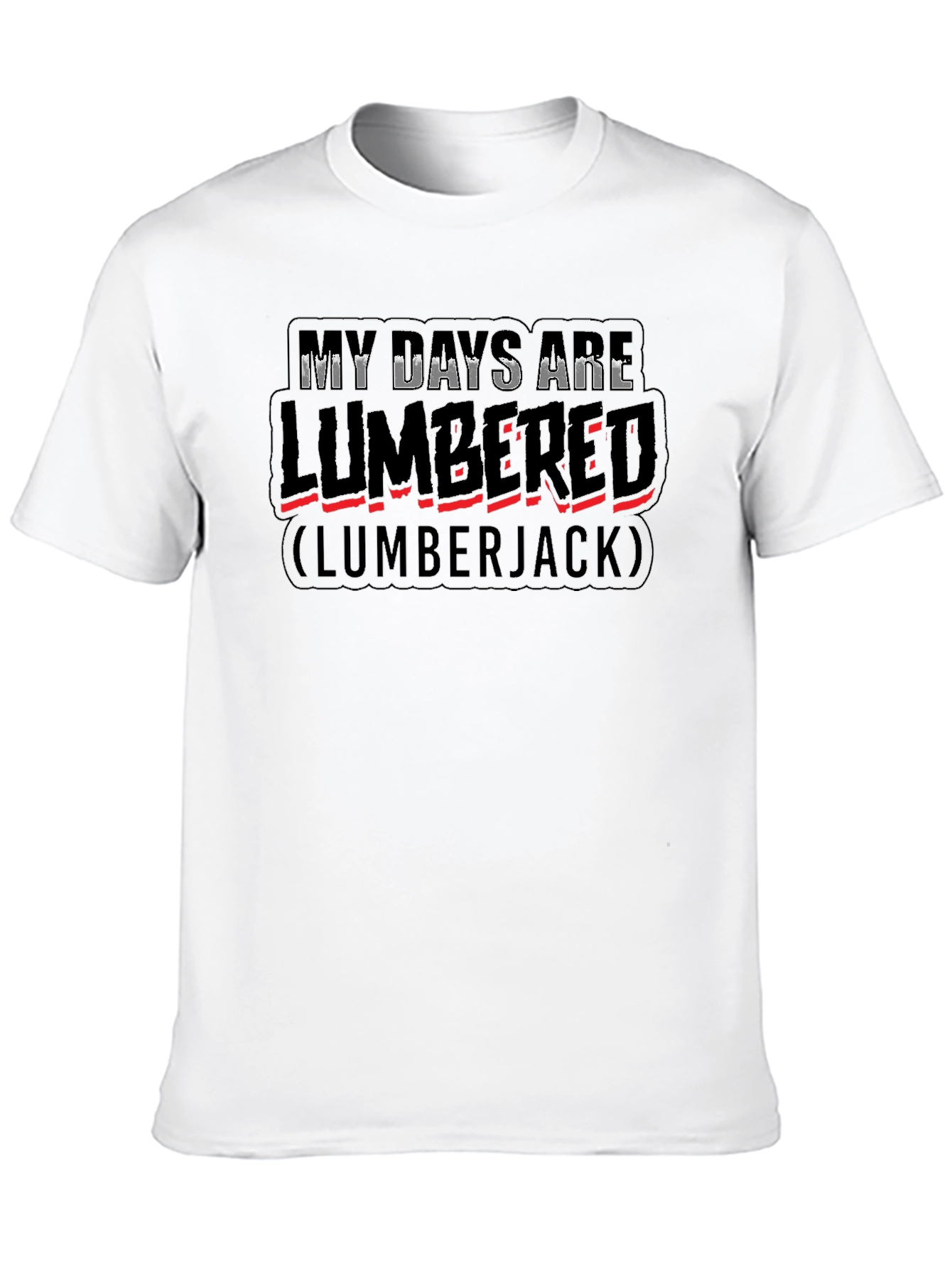 Lumbered Lumberjack Graphic T-Shirt