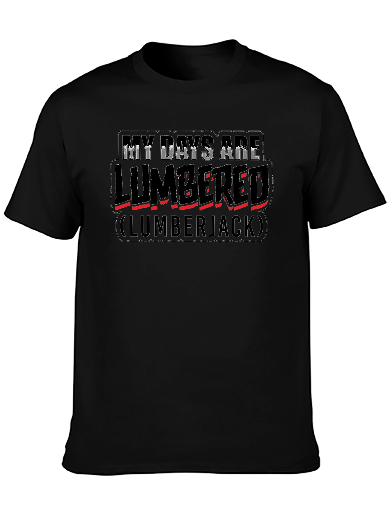 Lumbered Lumberjack Graphic T-Shirt