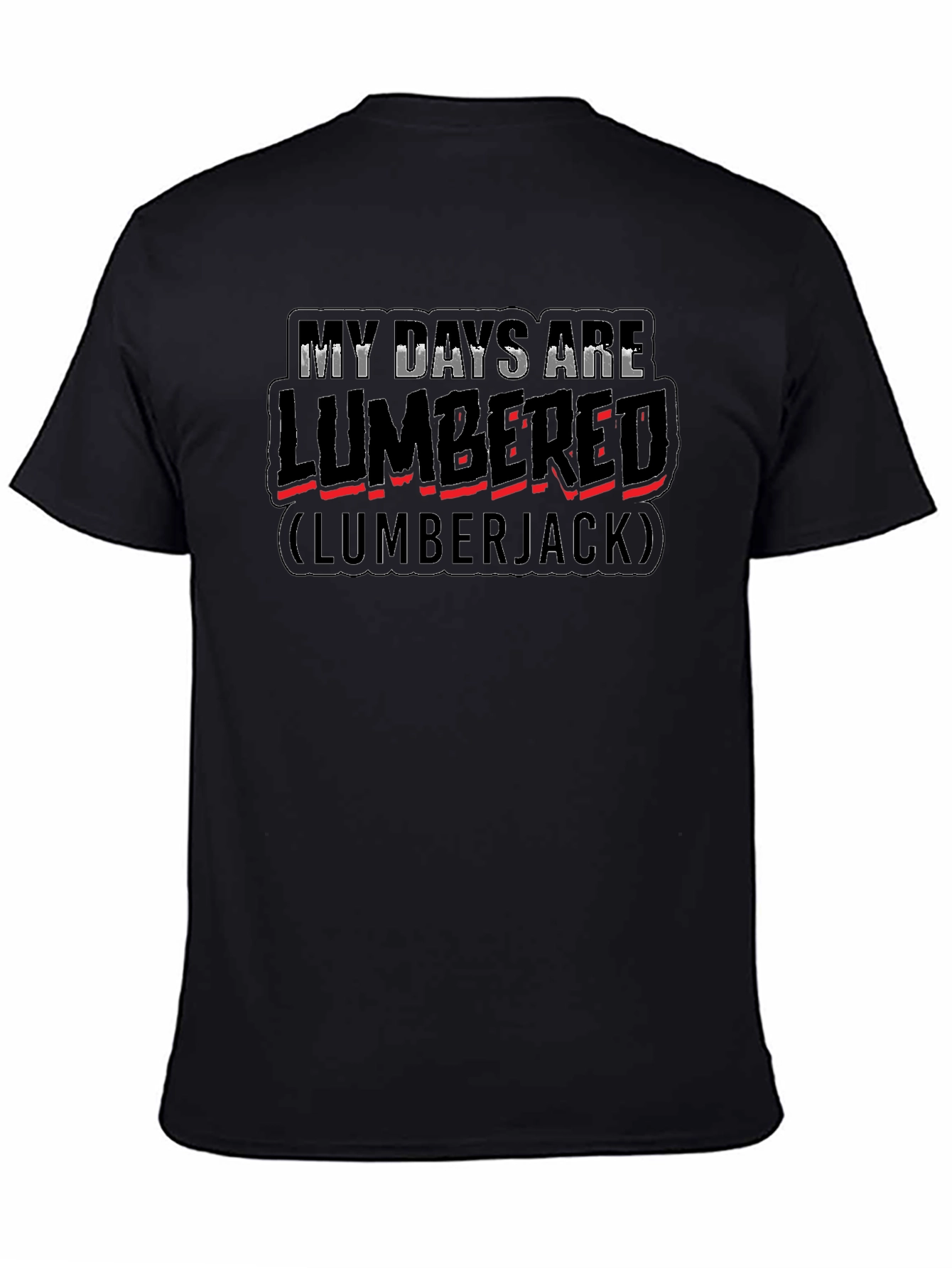 Lumbered Lumberjack Graphic T-Shirt