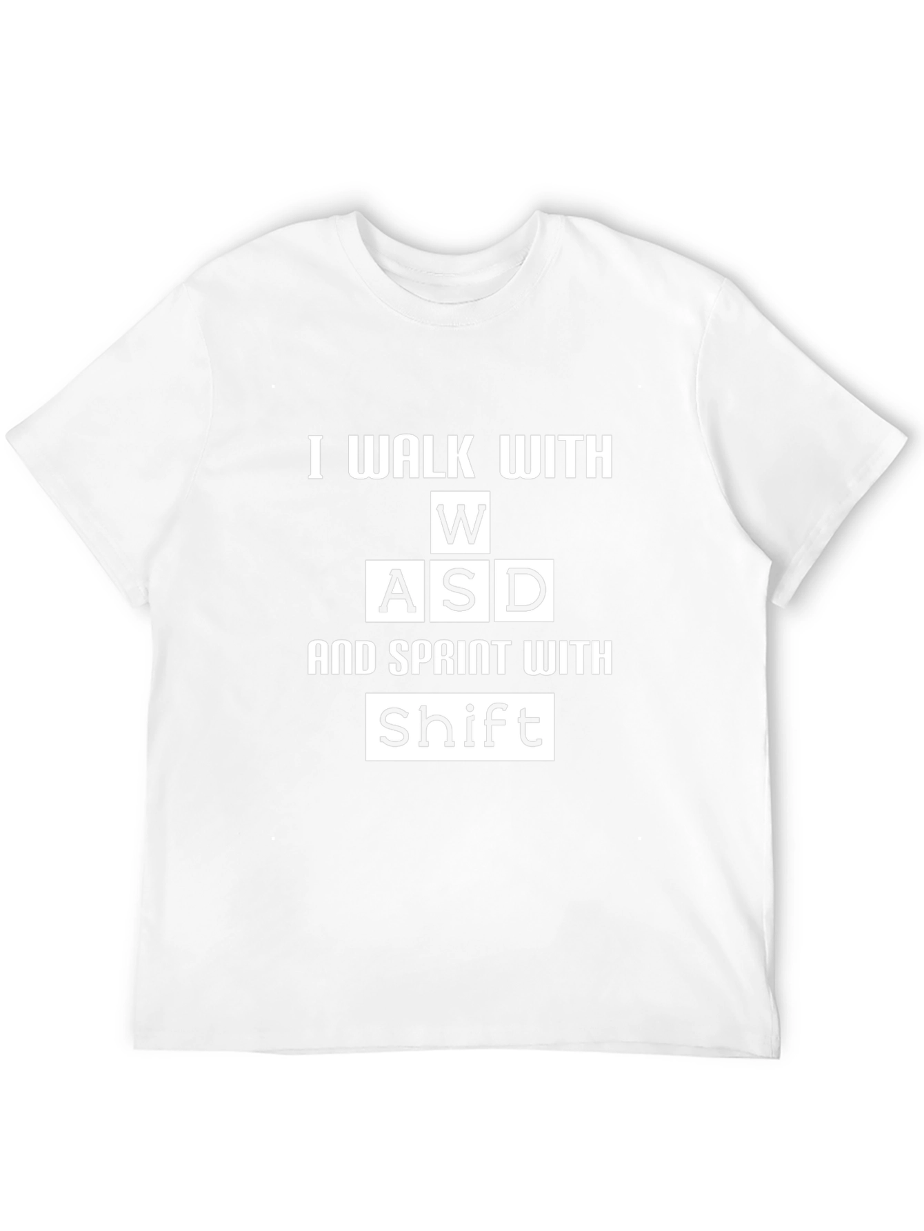 Gamer Walk/Sprint Black Graphic Tee