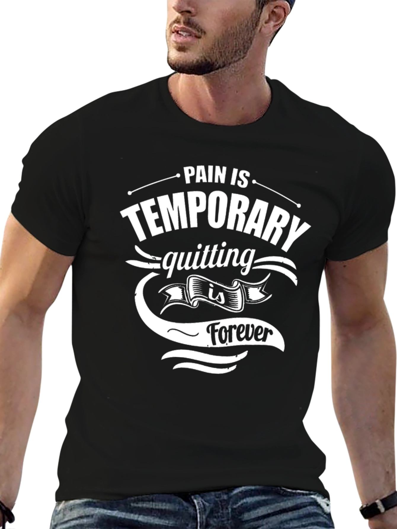 Pain is Temporary Graphic T-Shirt