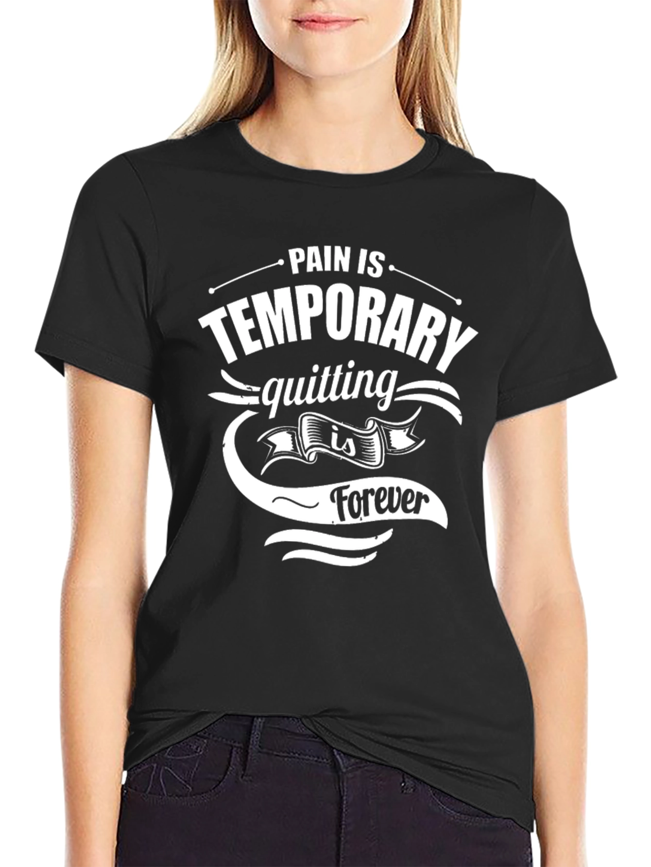 Pain is Temporary Graphic T-Shirt