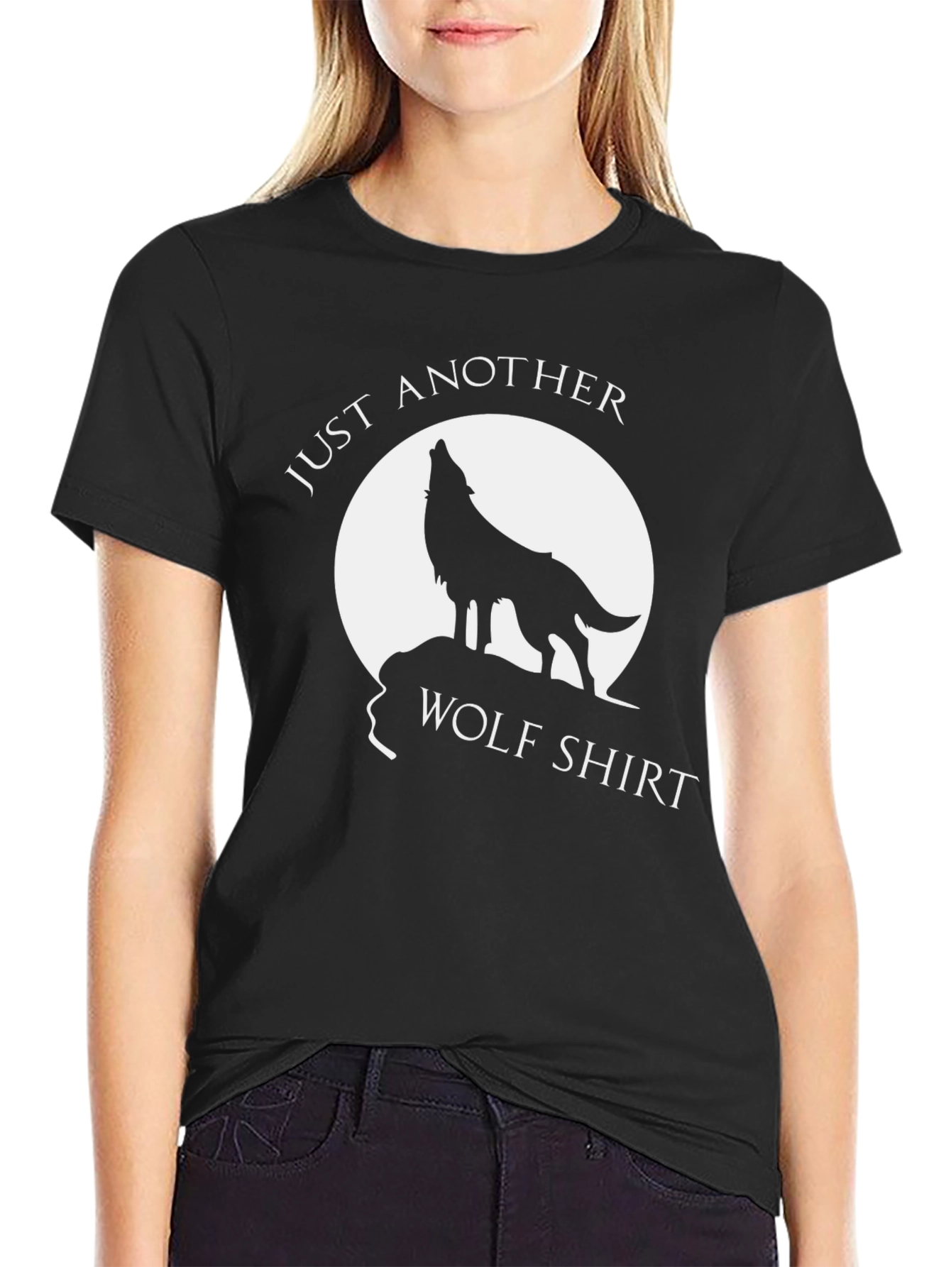 Just Another Wolf Shirt - Novelty Graphic Tee