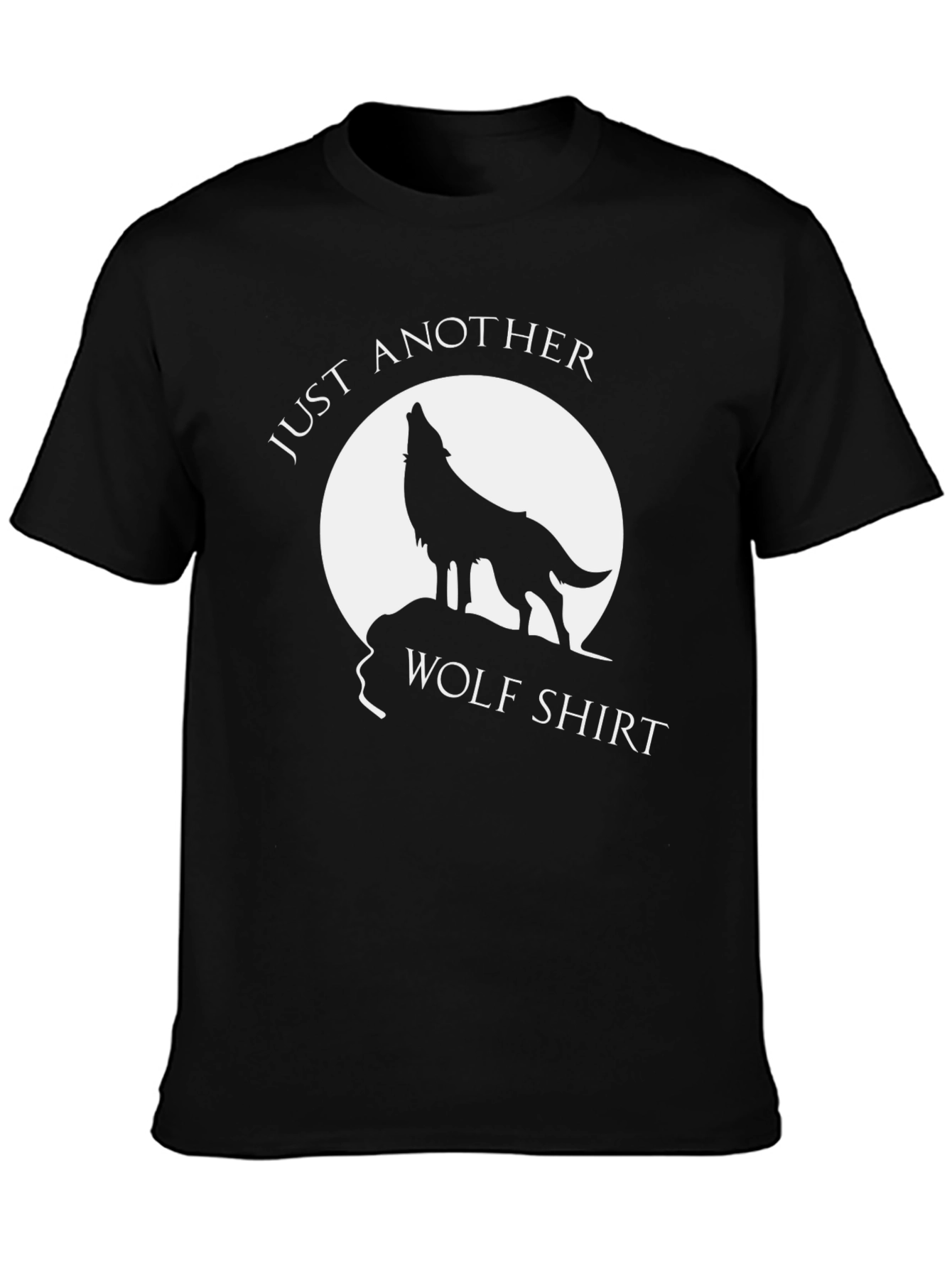 Just Another Wolf Shirt - Novelty Graphic Tee