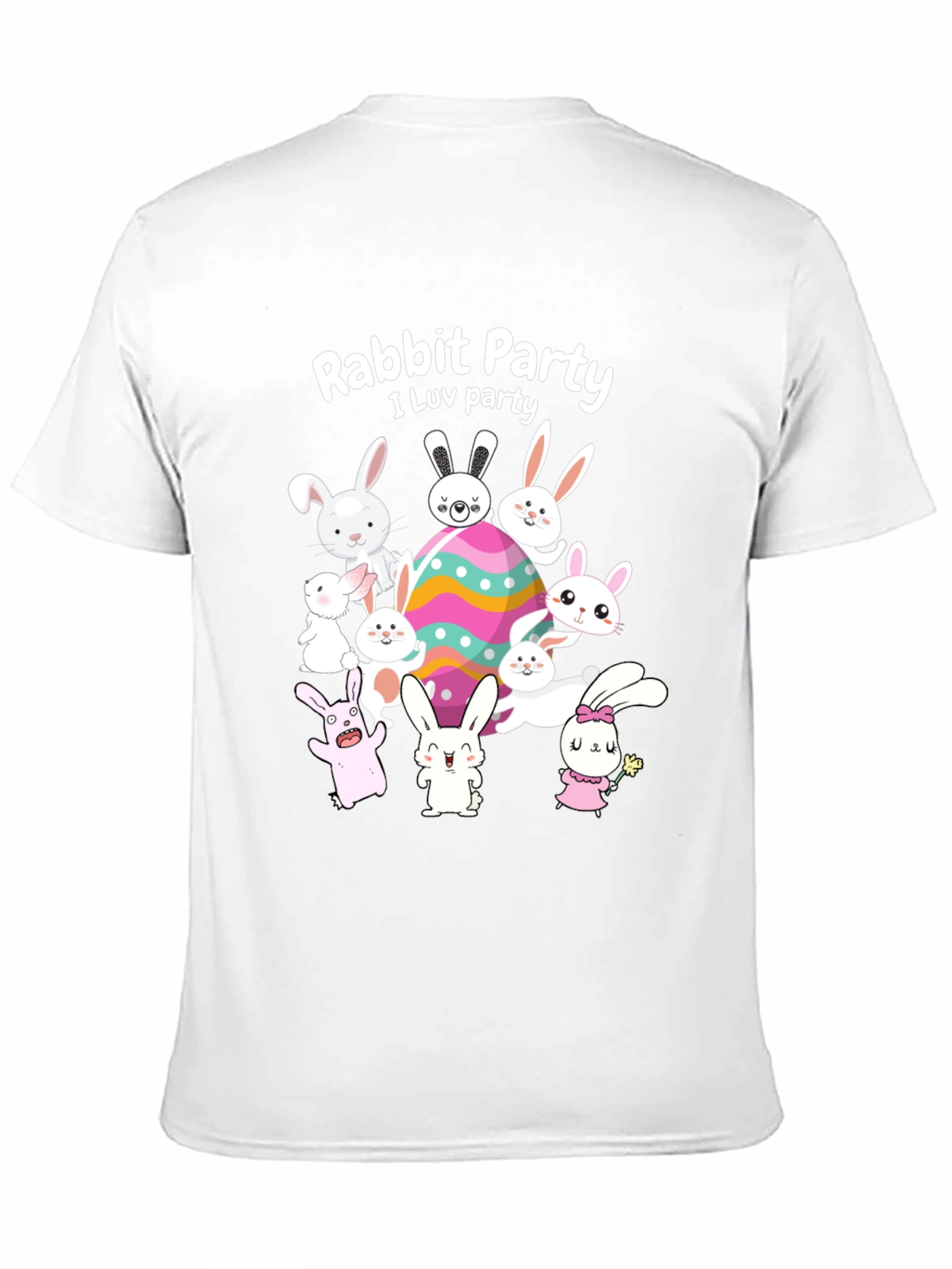 Rabbit Party Easter T-Shirt