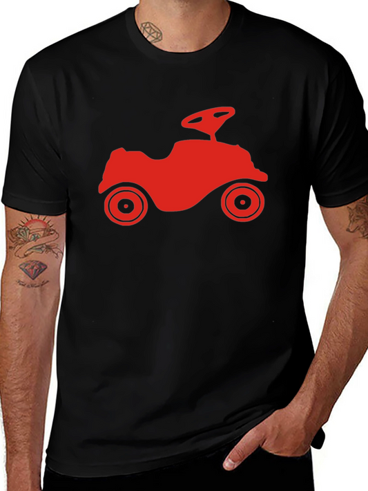 Retro Ride-On Toy Car Graphic Tee - Classic Cool