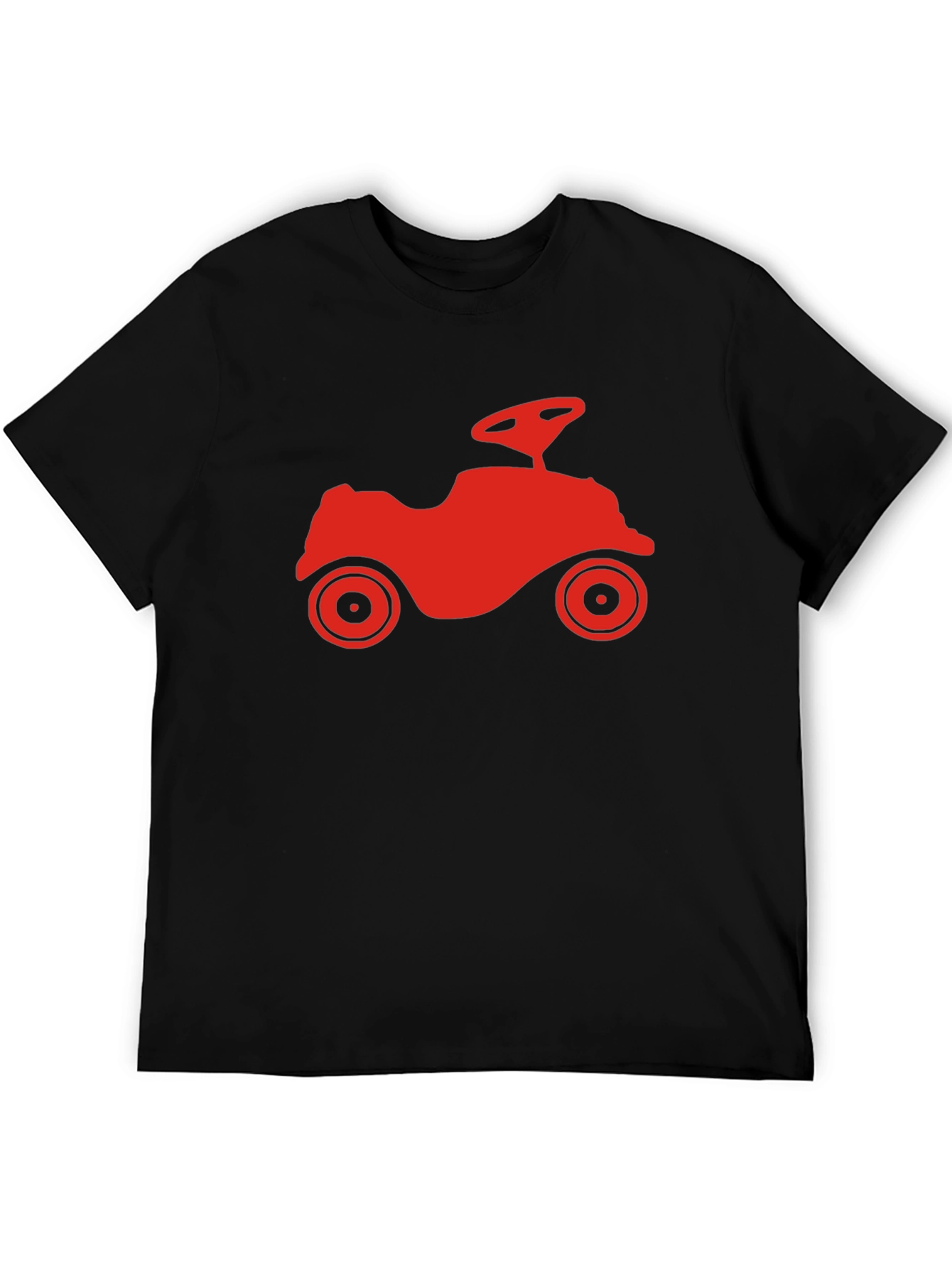 Retro Ride-On Toy Car Graphic Tee - Classic Cool