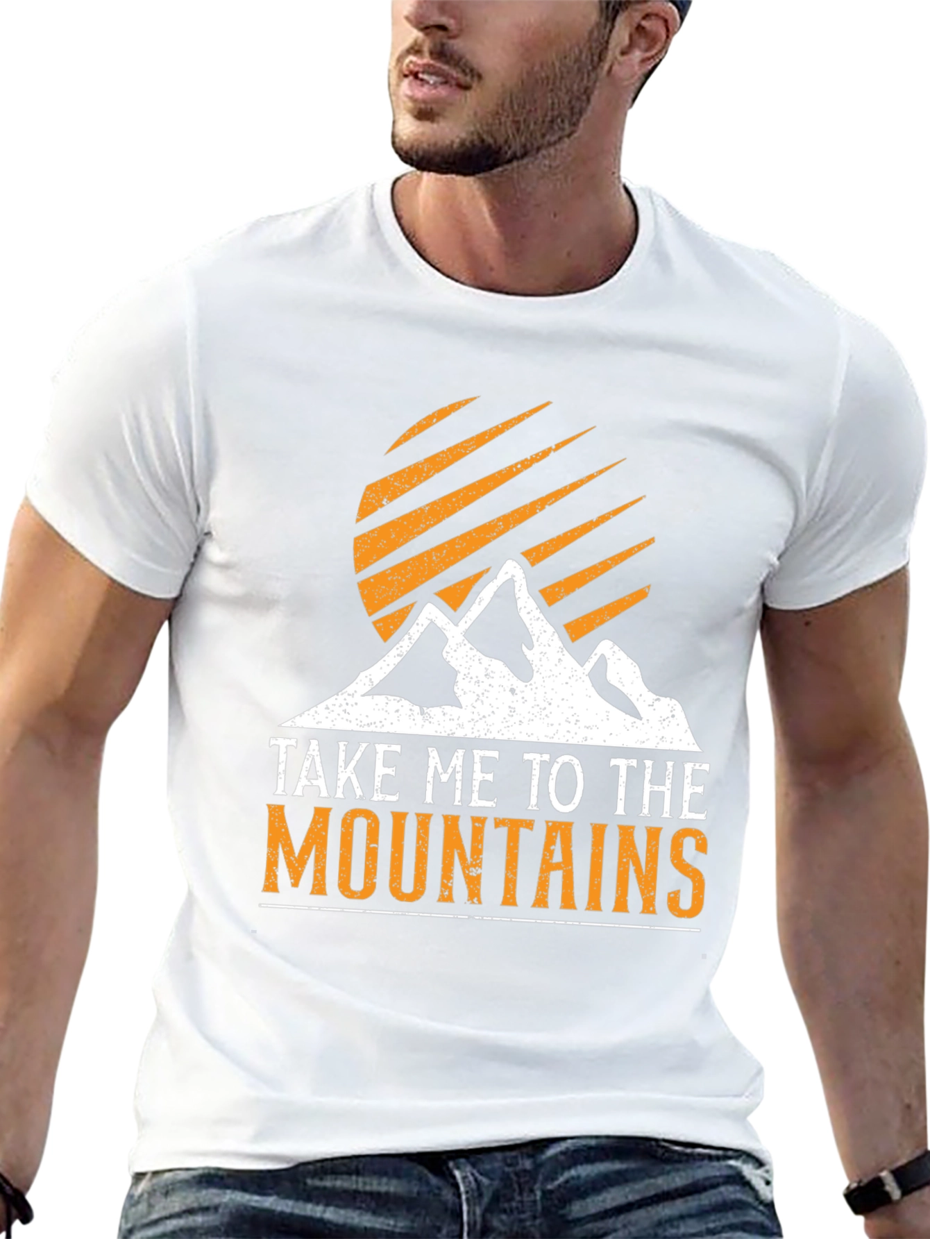 Mountains Graphic T-Shirt - Adventure Ready