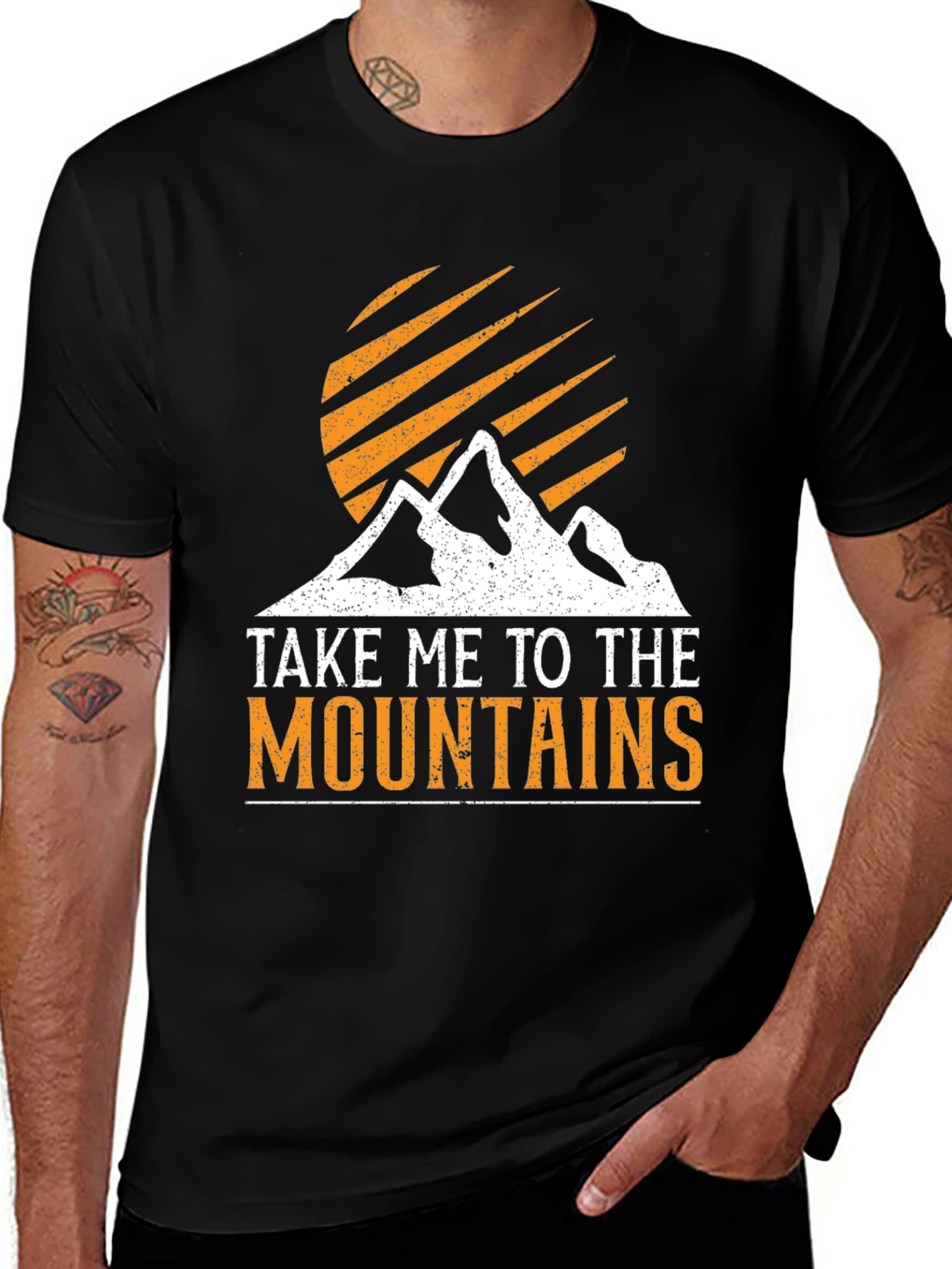 Mountains Graphic T-Shirt - Adventure Ready