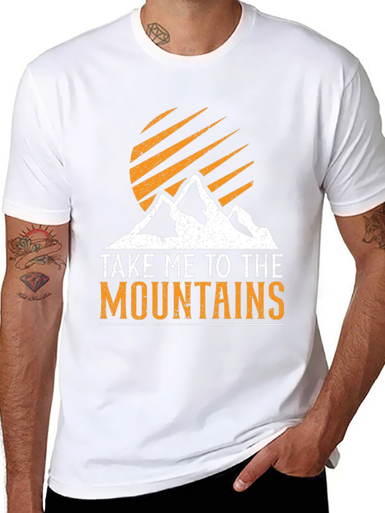 Mountains Graphic T-Shirt - Adventure Ready