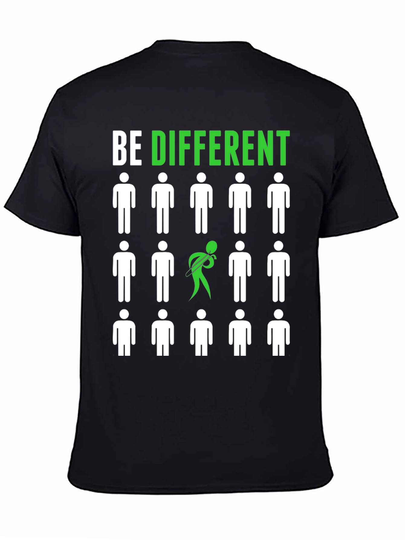 Be Different Graphic T-Shirt - Unique Design