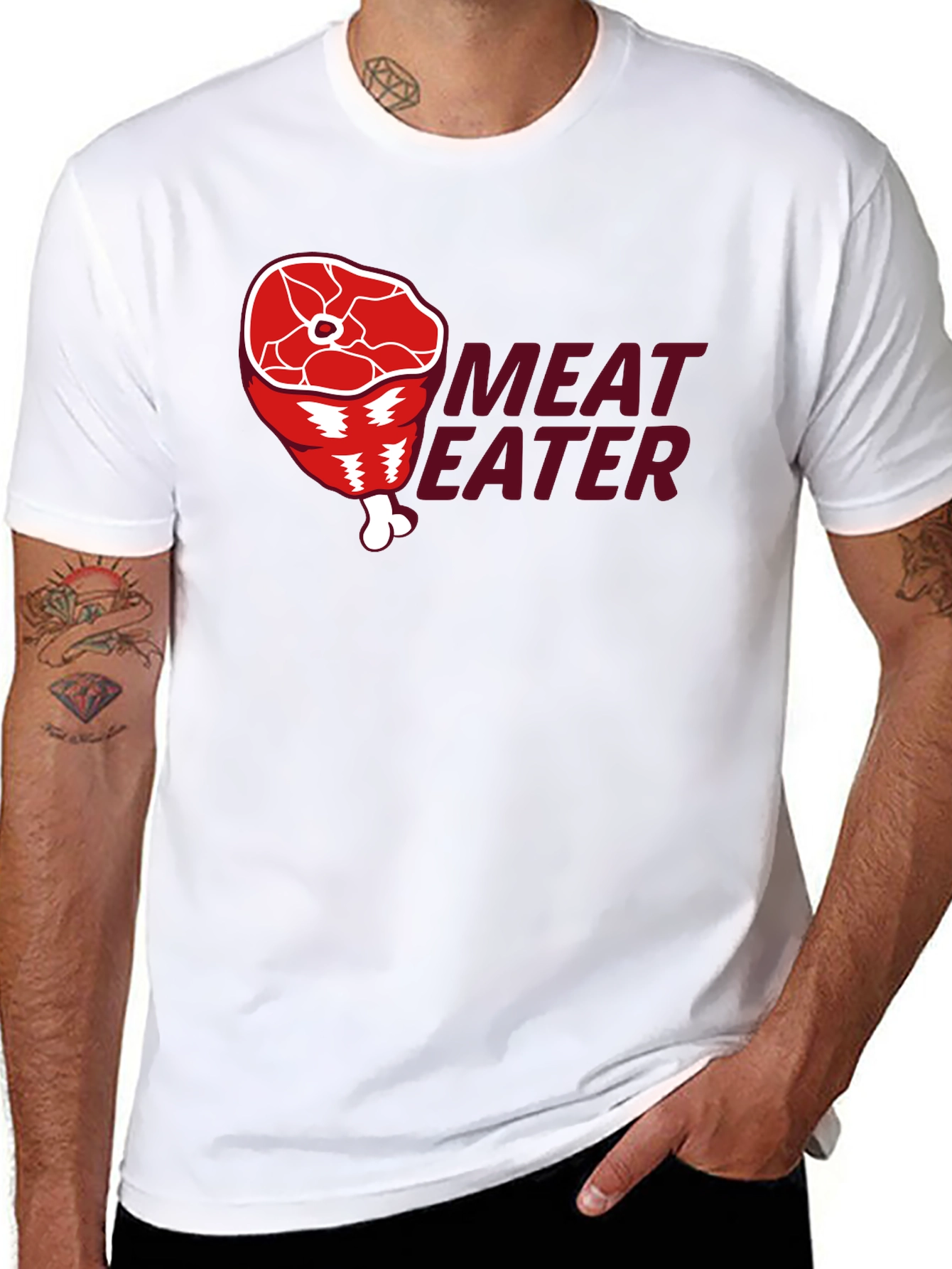Meat Eater T-Shirt - Funny Foodie Tee