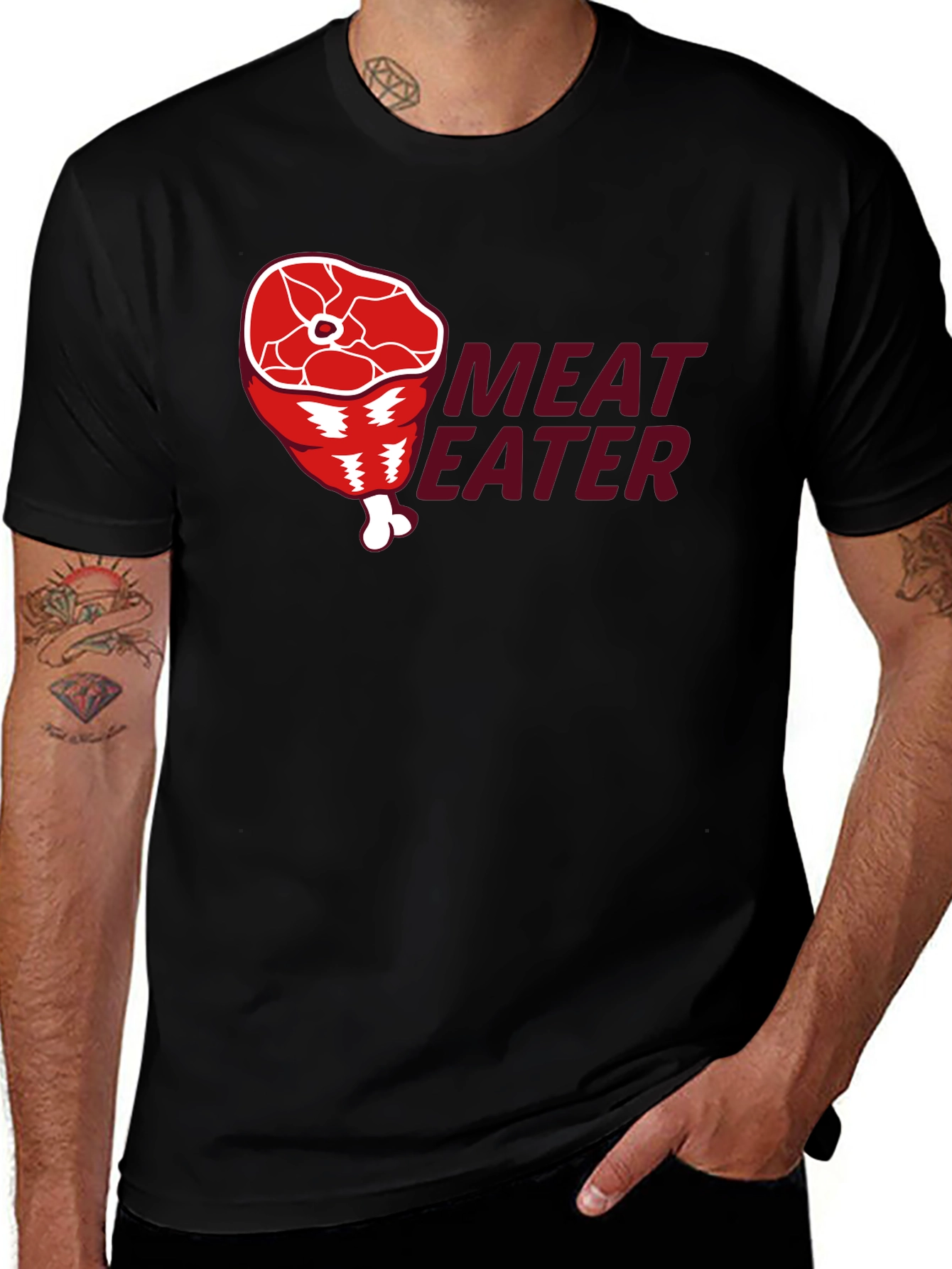 Meat Eater T-Shirt - Funny Foodie Tee