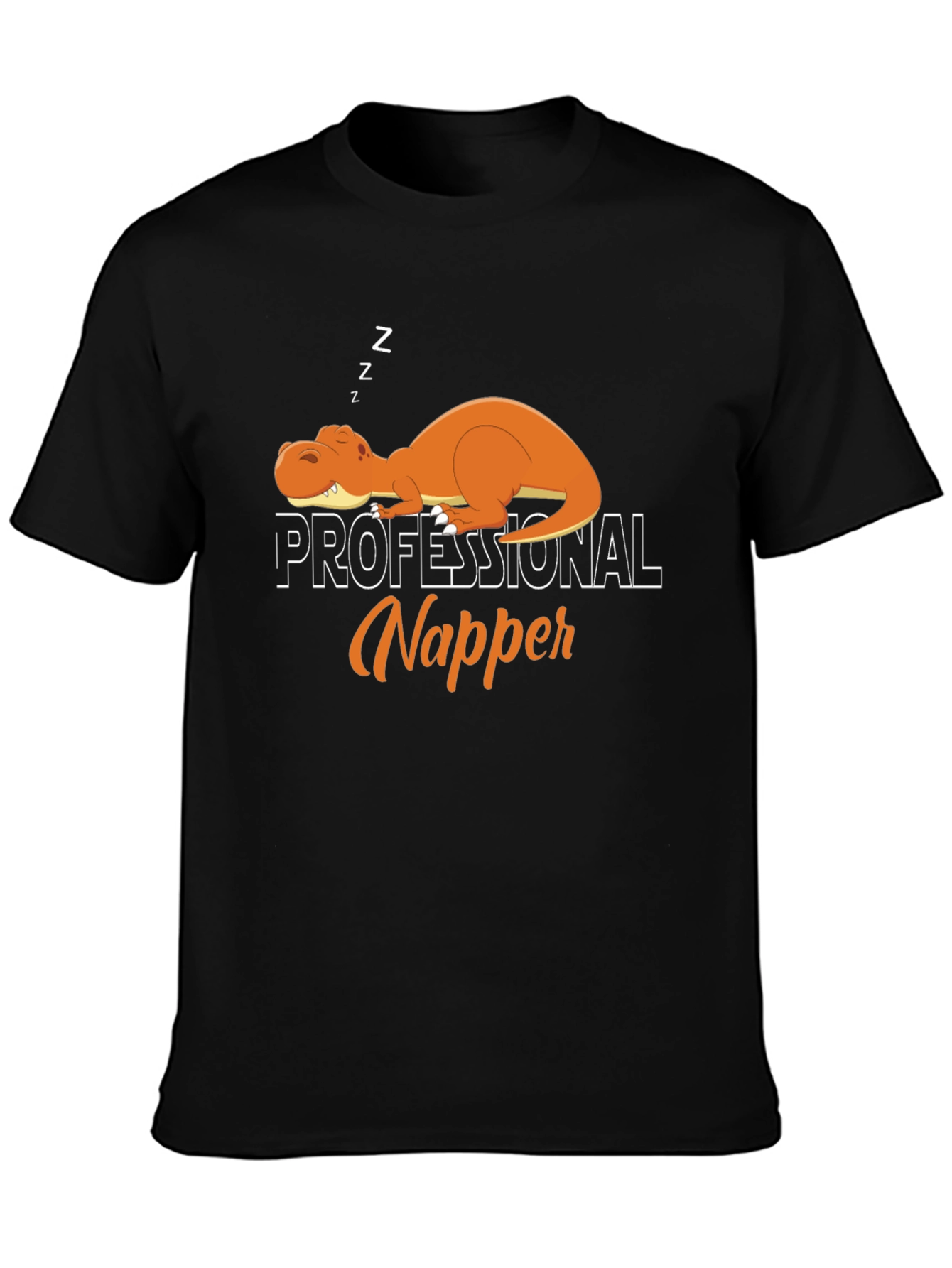 Professional Napper T-Rex T-Shirt