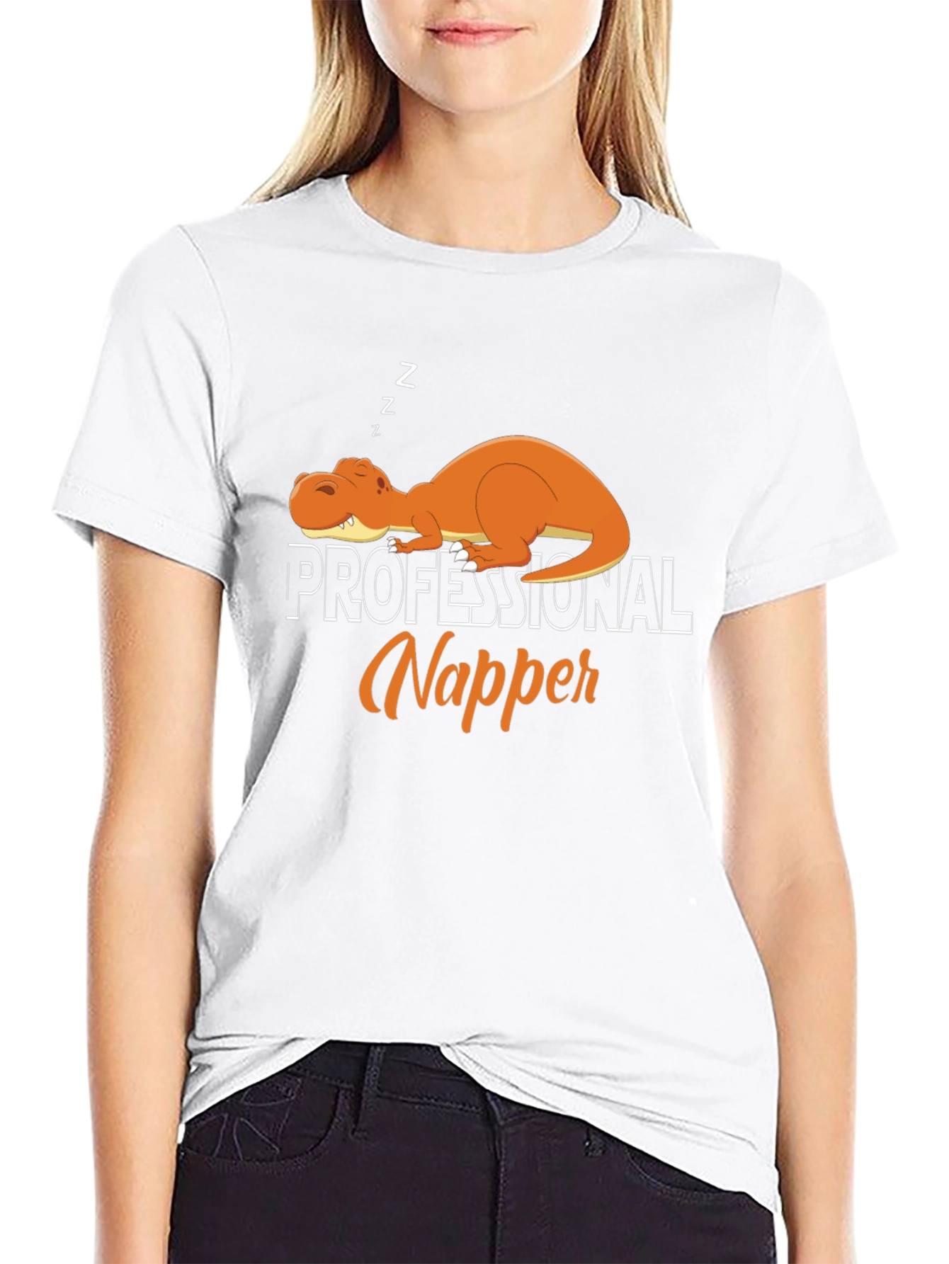 Professional Napper T-Rex T-Shirt