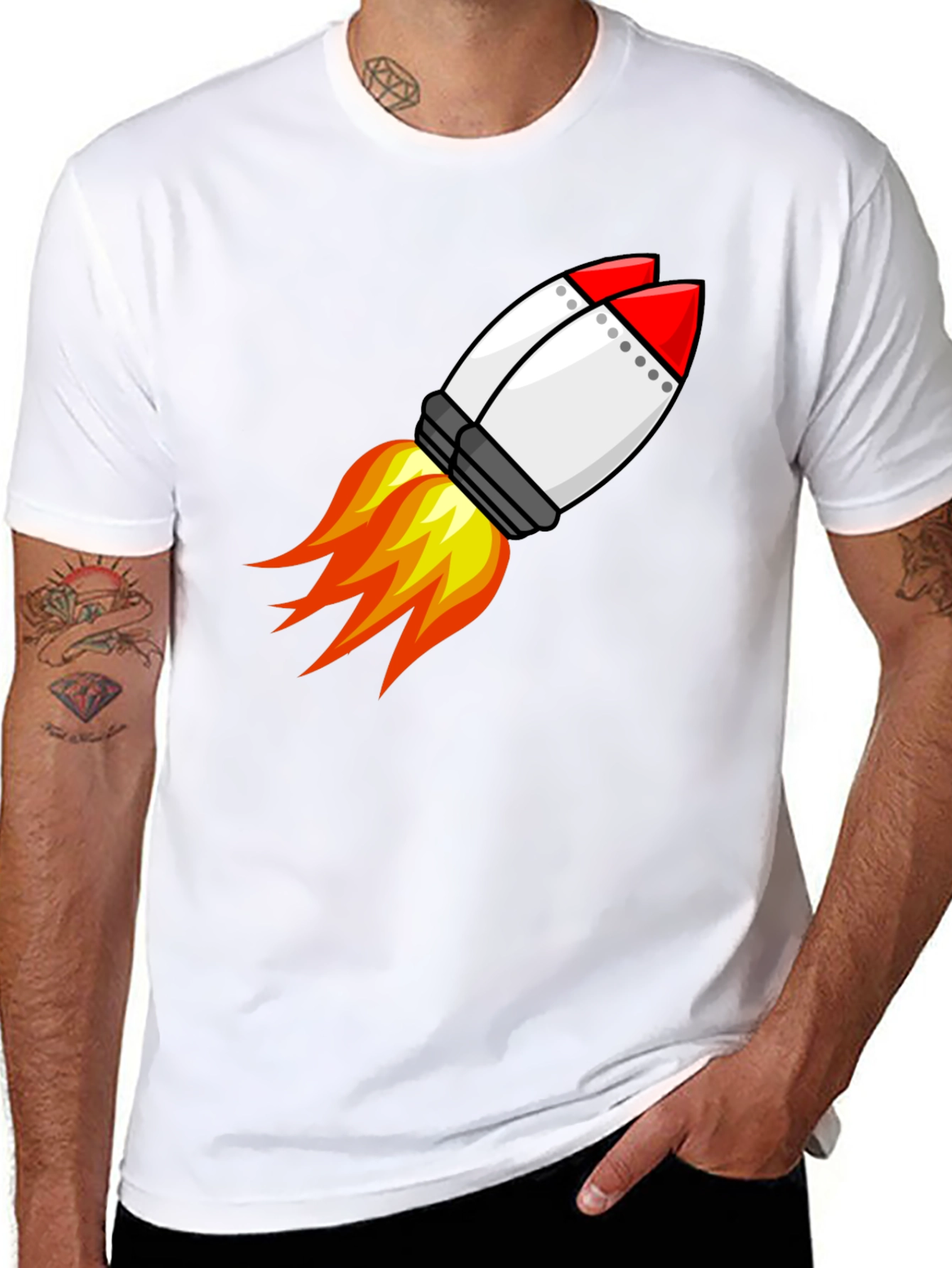 Rocket T-Shirt - Blast Off in Style!