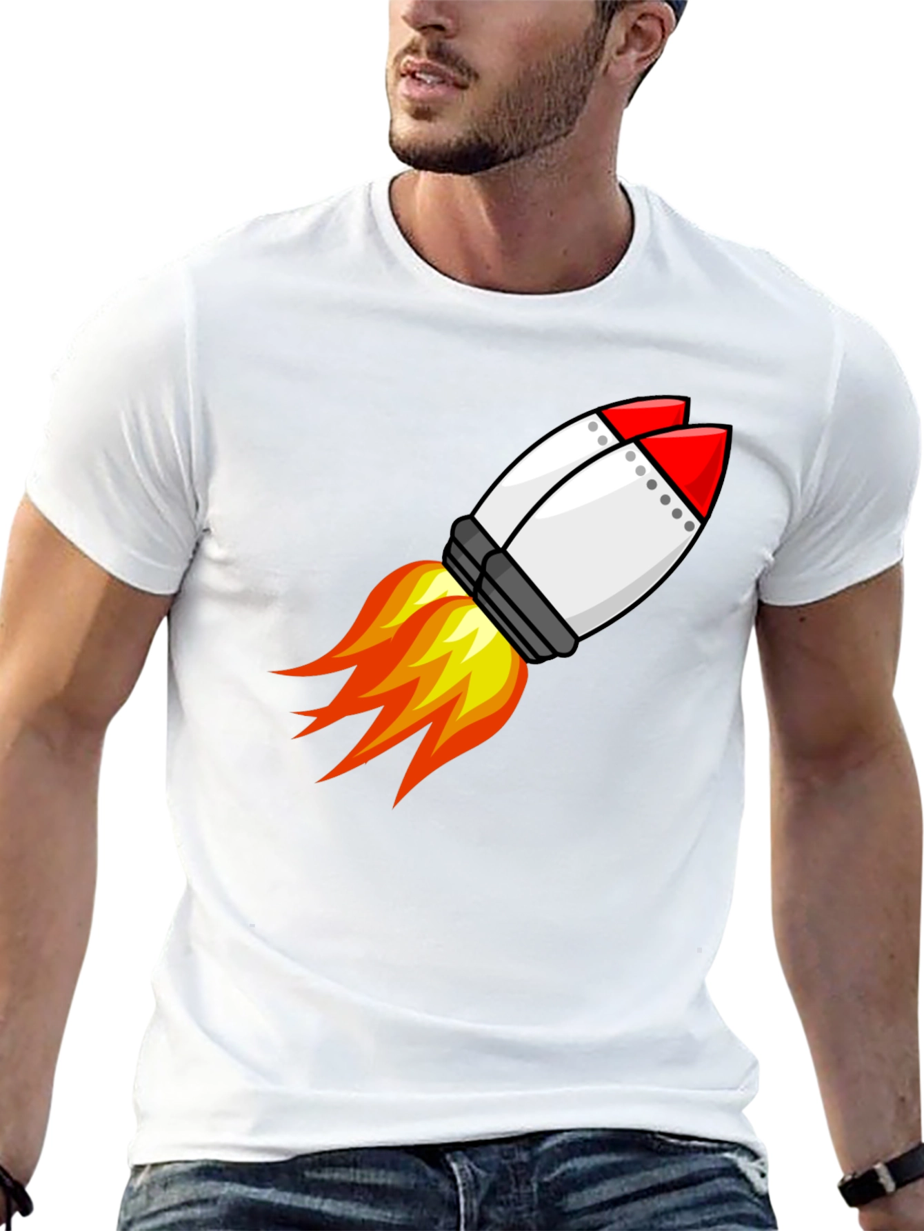 Rocket T-Shirt - Blast Off in Style!