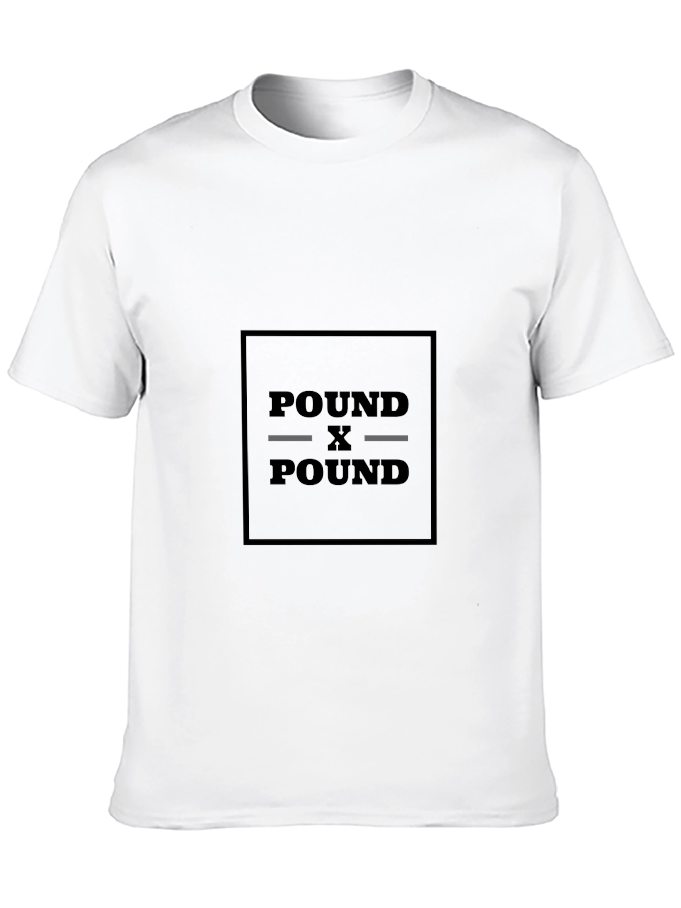 Pound for Pound Graphic Tee - Black Cotton