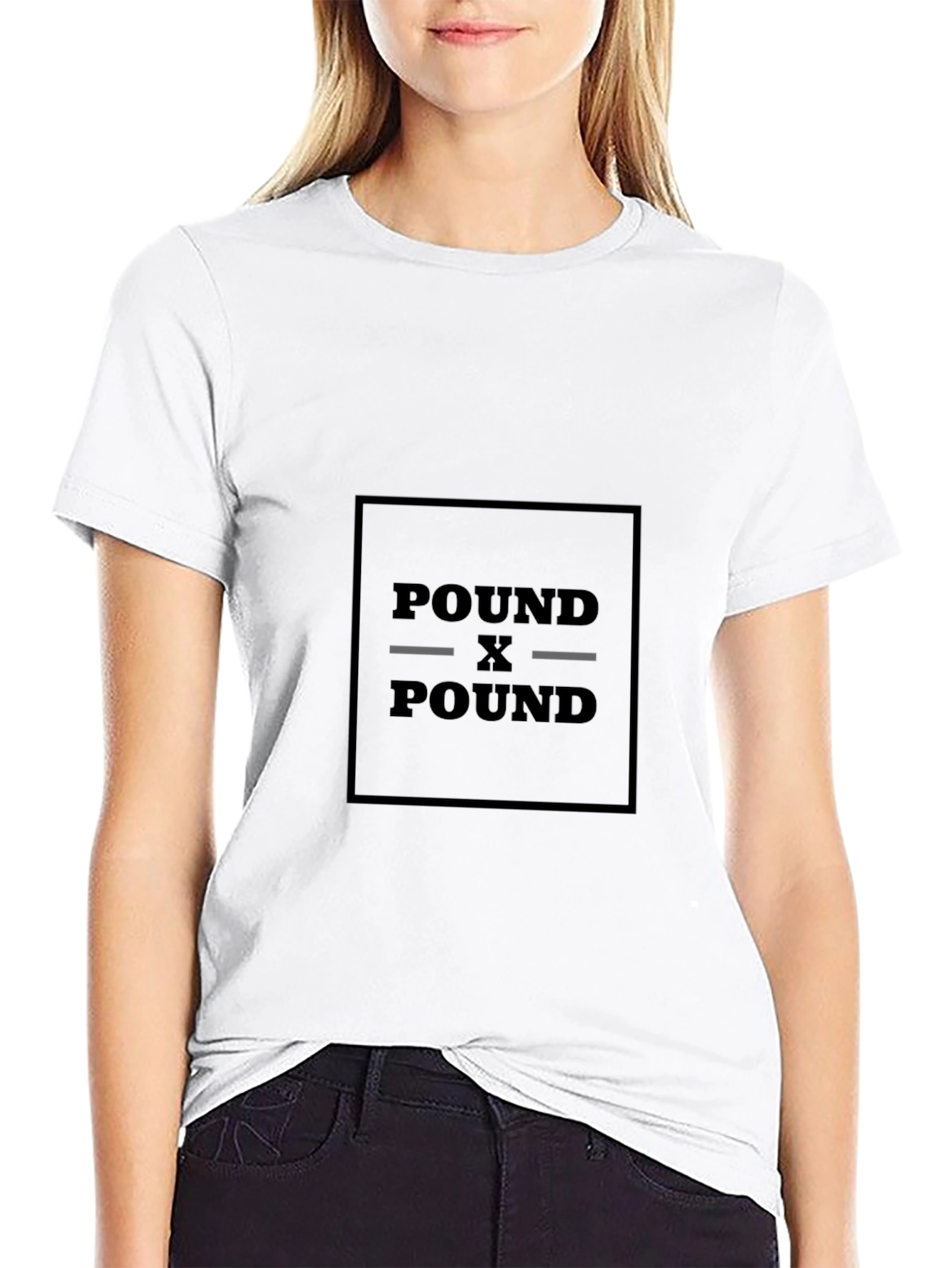 Pound for Pound Graphic Tee - Black Cotton